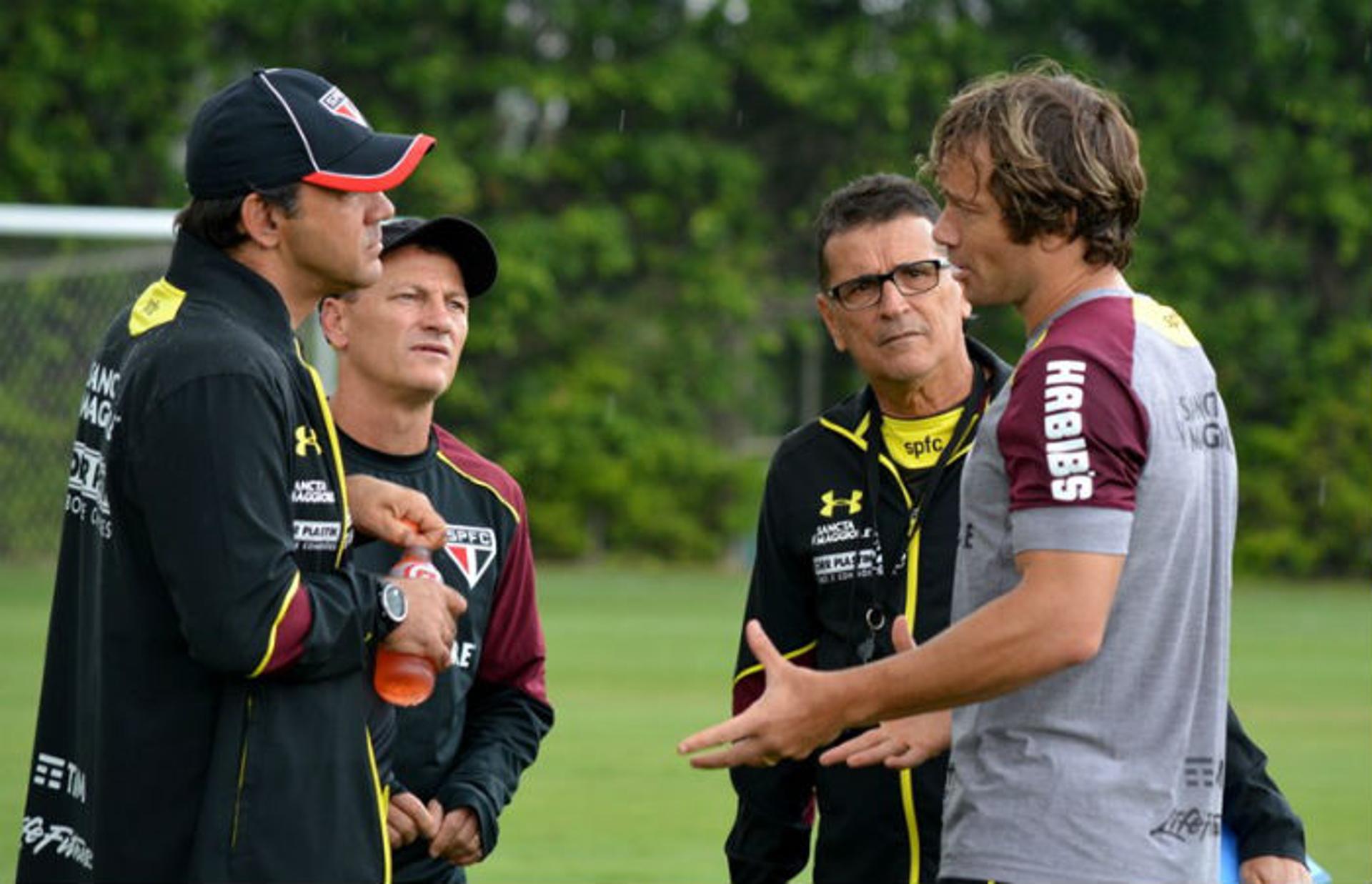 Ricardo Gomes e Lugano - São Paulo