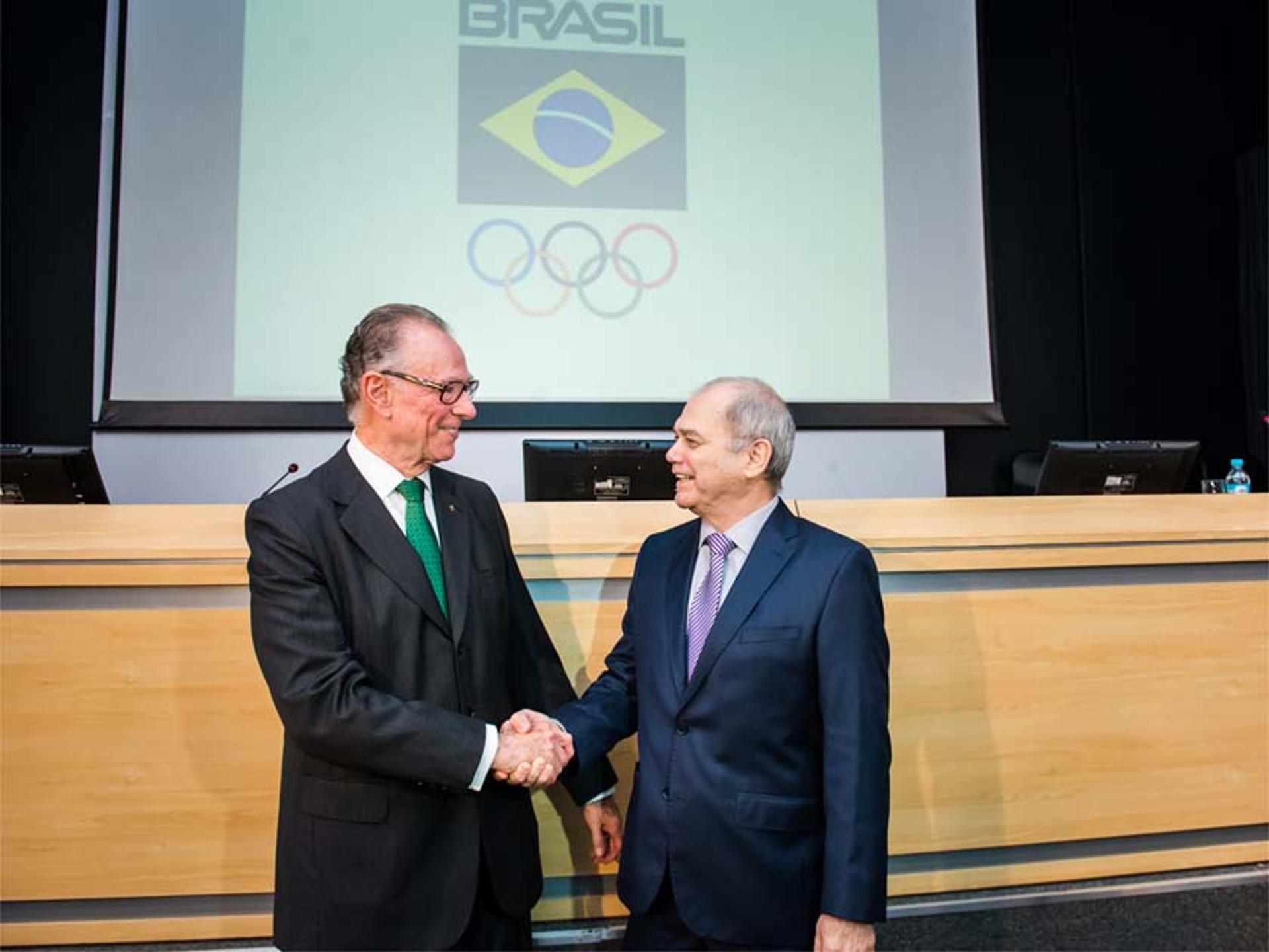 carlos arthur nuzman e paulo wanderley teixeira