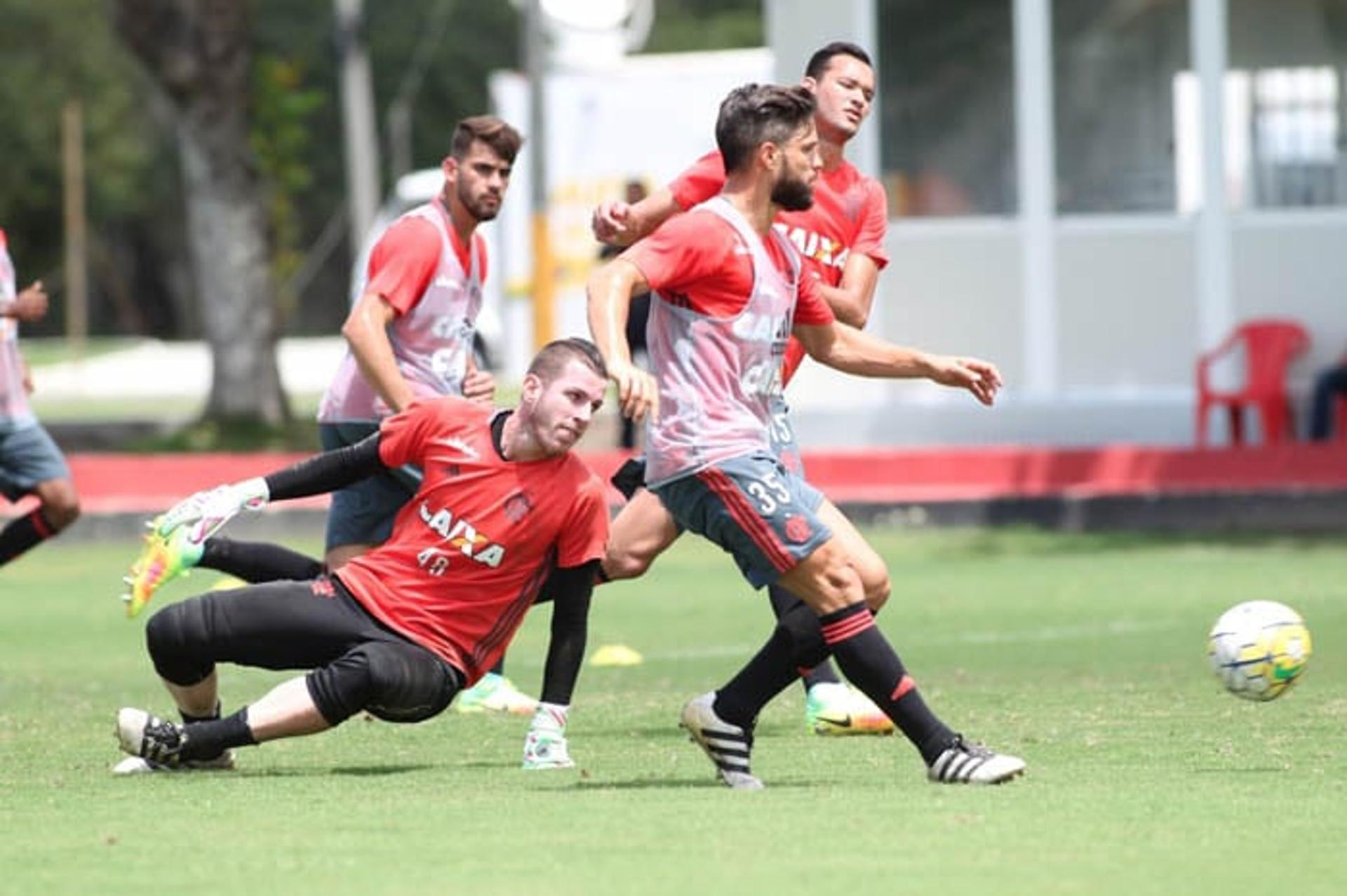 Treino do Flamengo, na Gávea 04/10