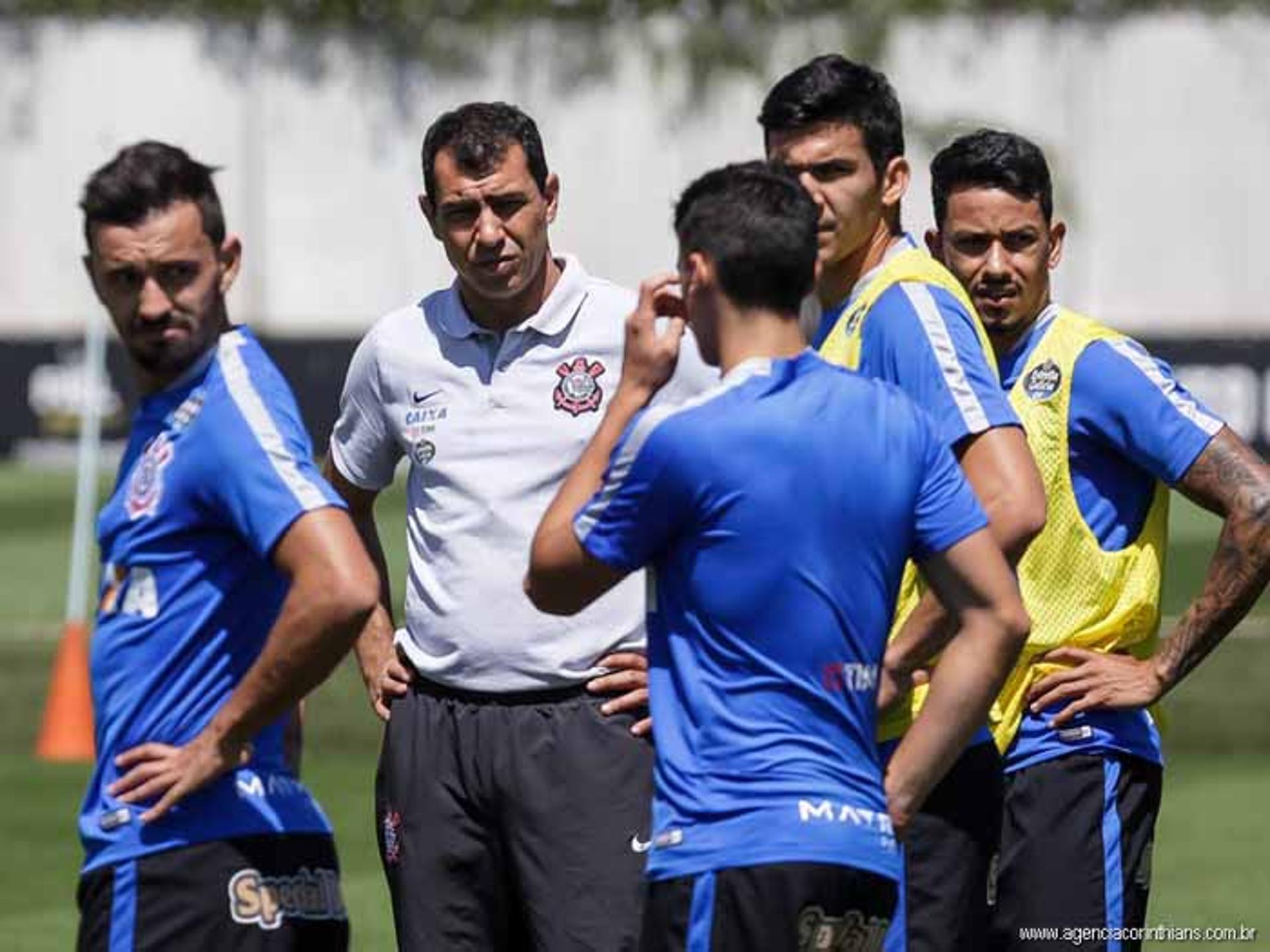 Corinthians treinou na manhã deste sábado