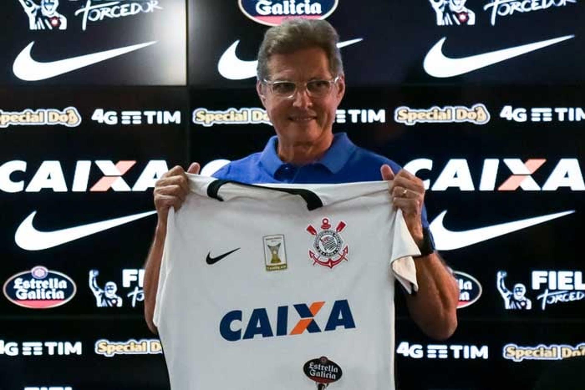 Apresentação de Oswaldo no Corinthians