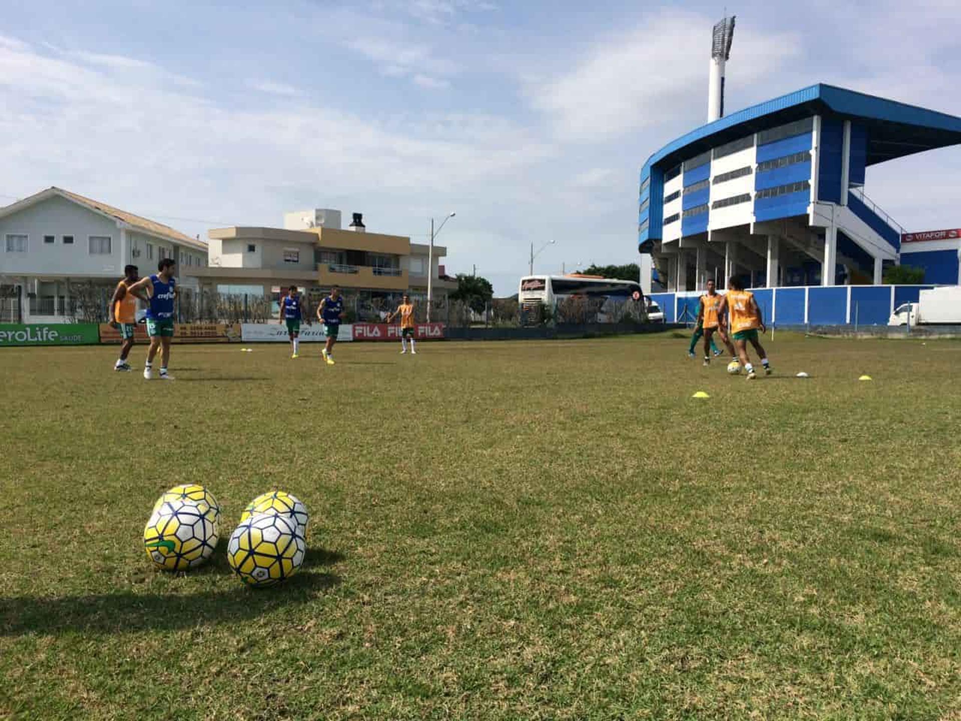 Treino do Palmeiras no CT do Avaí