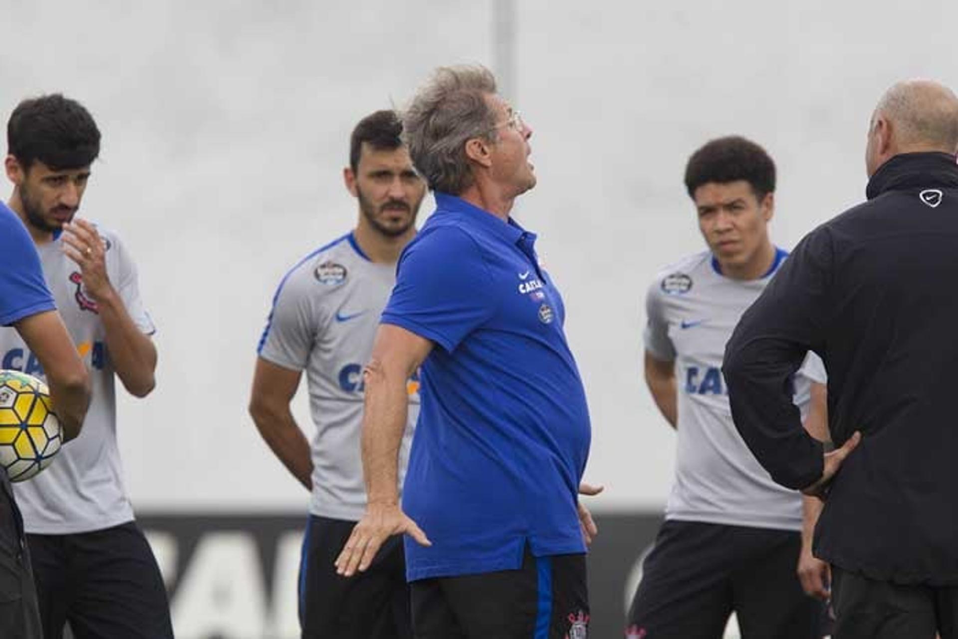 Treinamento do Corinthians nesta terça