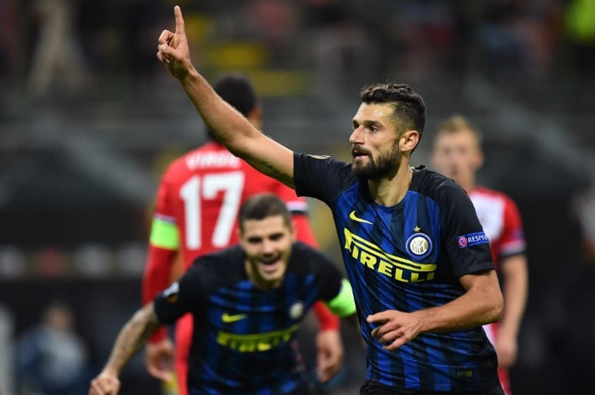 Candreva - Inter de Milão x Southampton