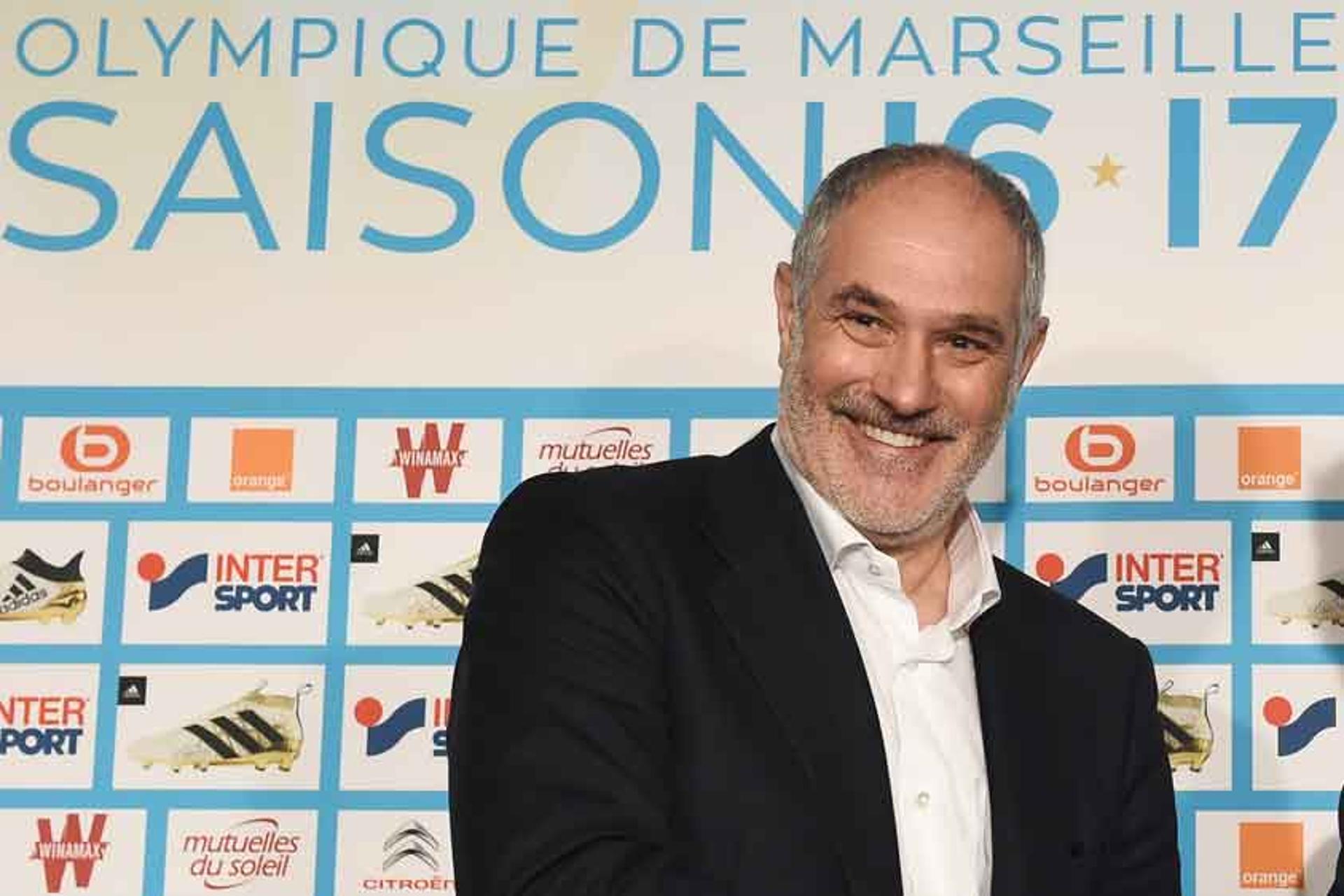 Apresentação de Zubizarreta no Olympique