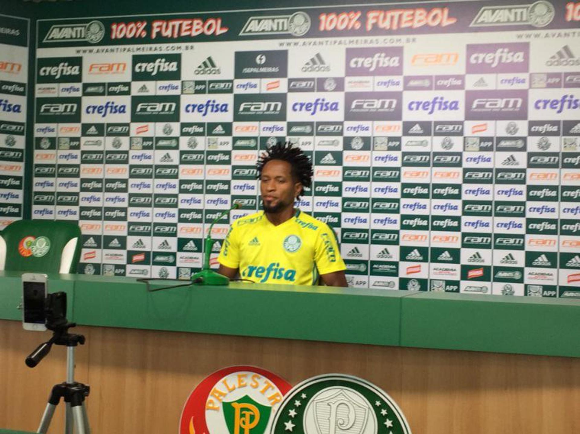 Zé Roberto - Coletiva do Palmeiras