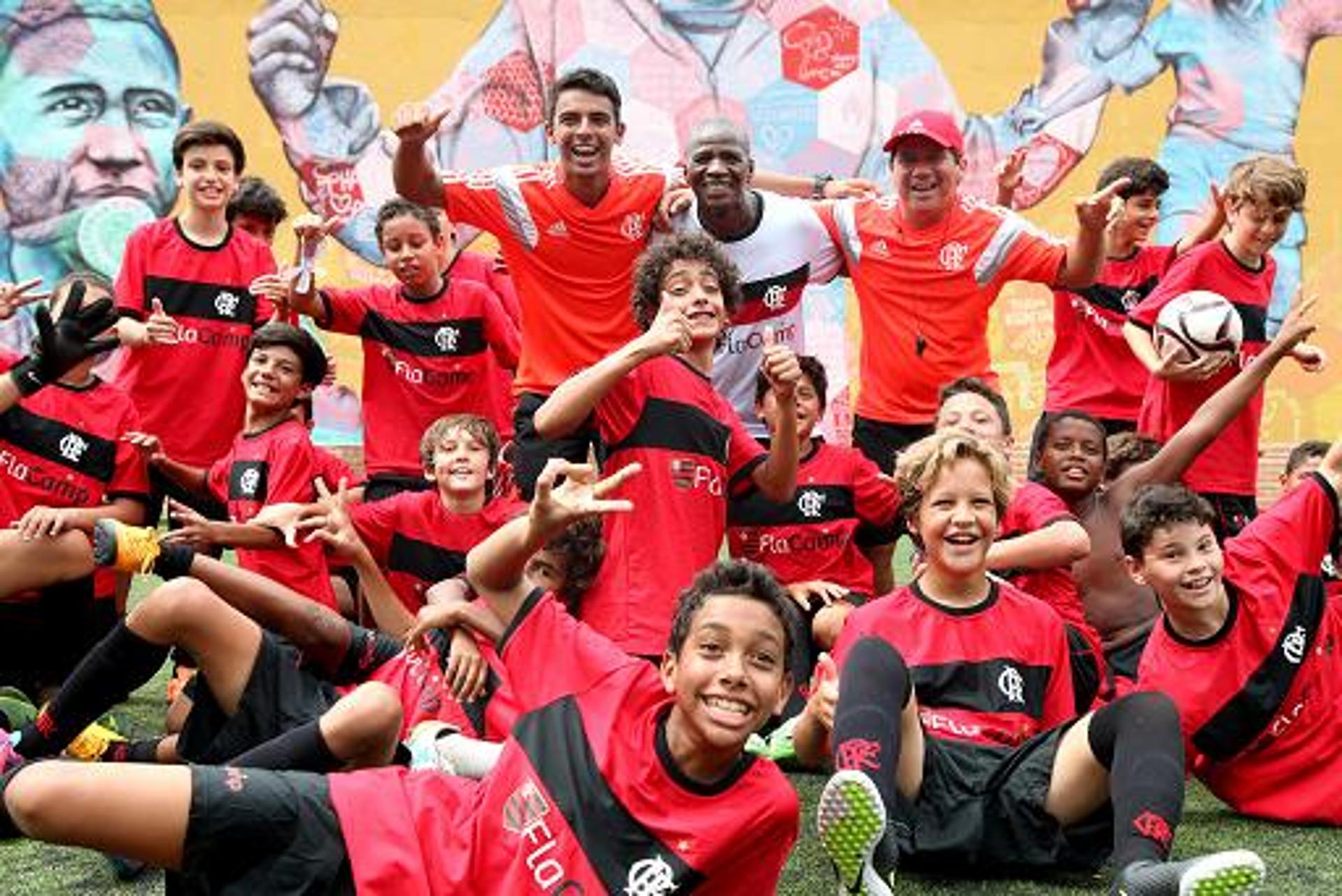 Flamengo promove nova edição de colônia de férias (Divulgação)