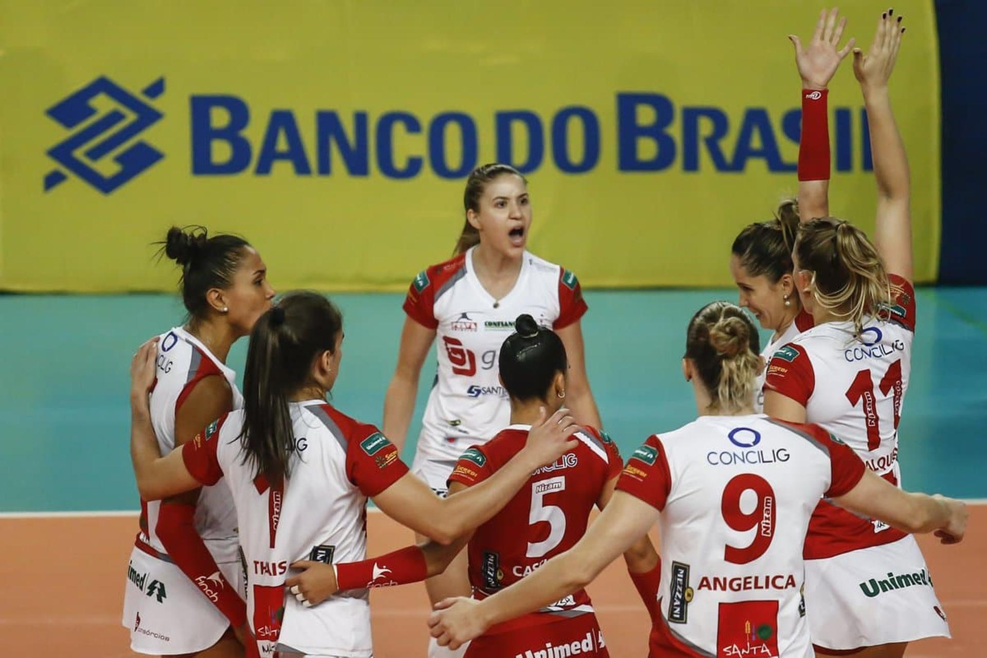 Bauru e Minas - Superliga feminina de vôlei