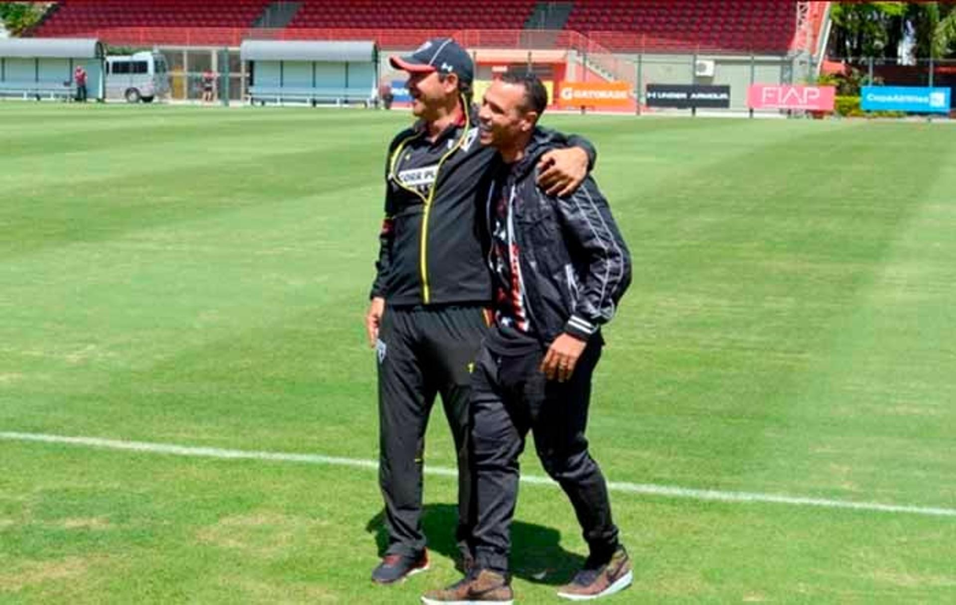 Treino do São Paulo - Luis Fabiano