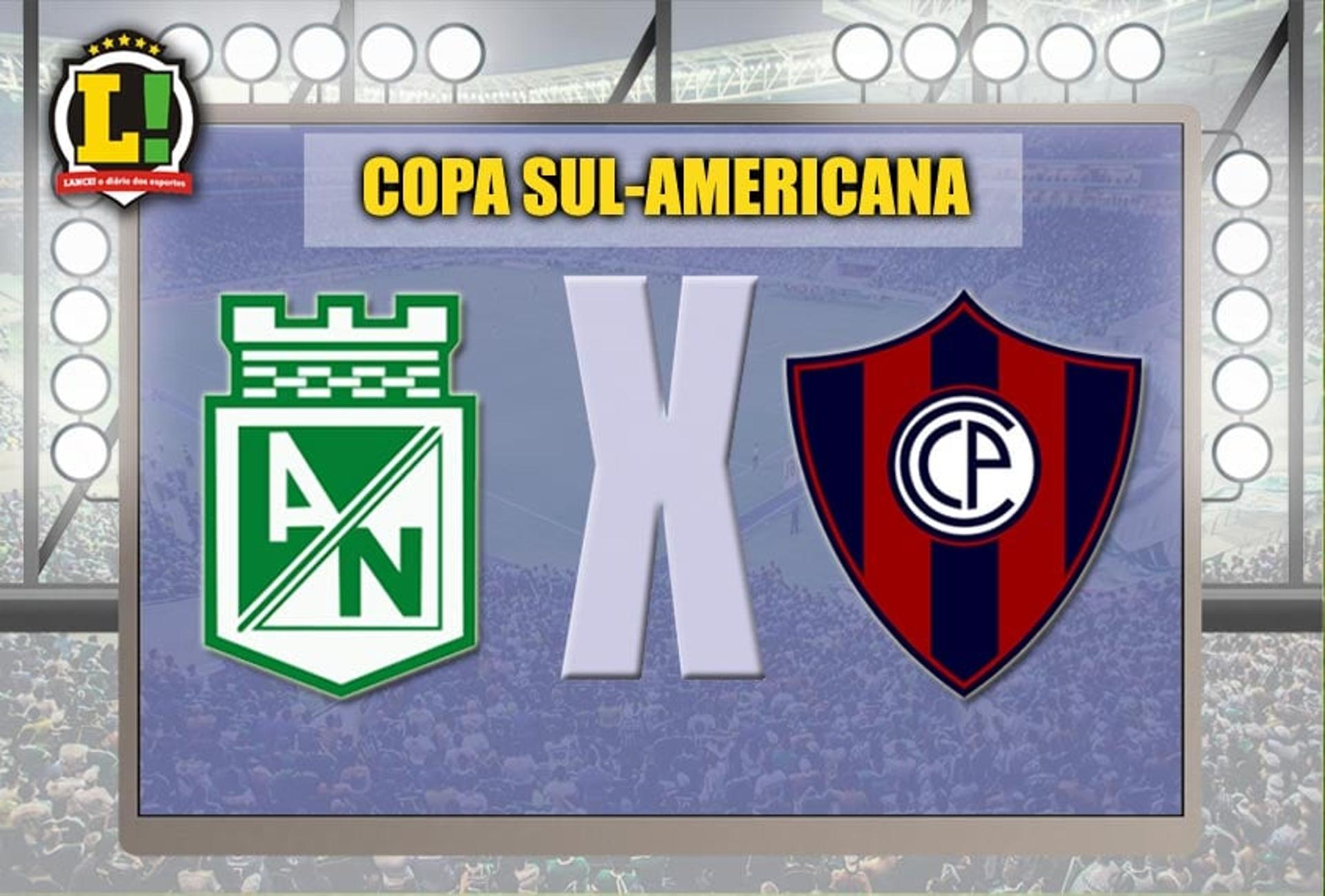 Apresentação Cerro Porteño x Atlético Nacional Copa Sul-Americana