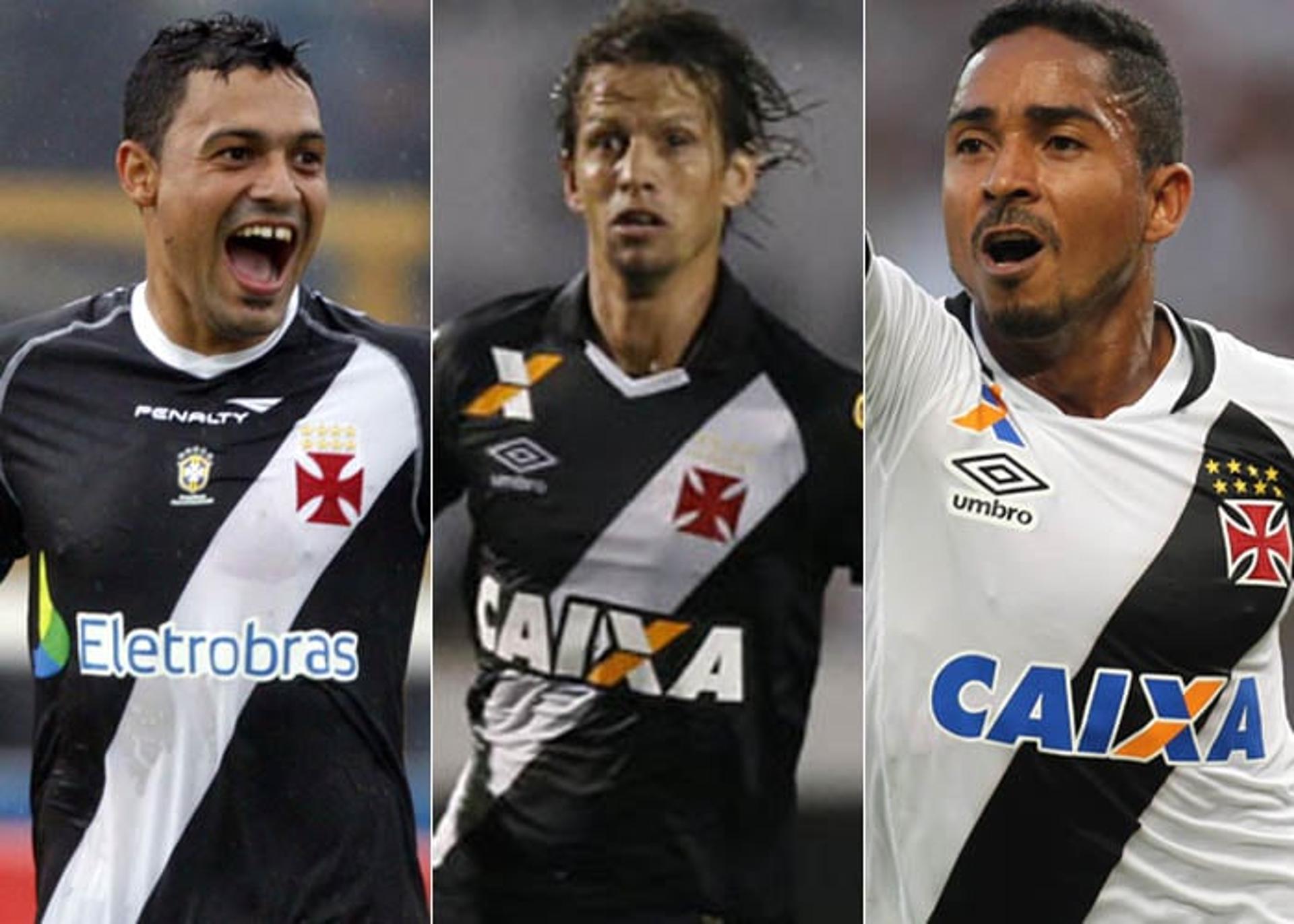 Eder Luis, Diguinho e Jorge Henrique. Você quer um deles fora do Vasco?