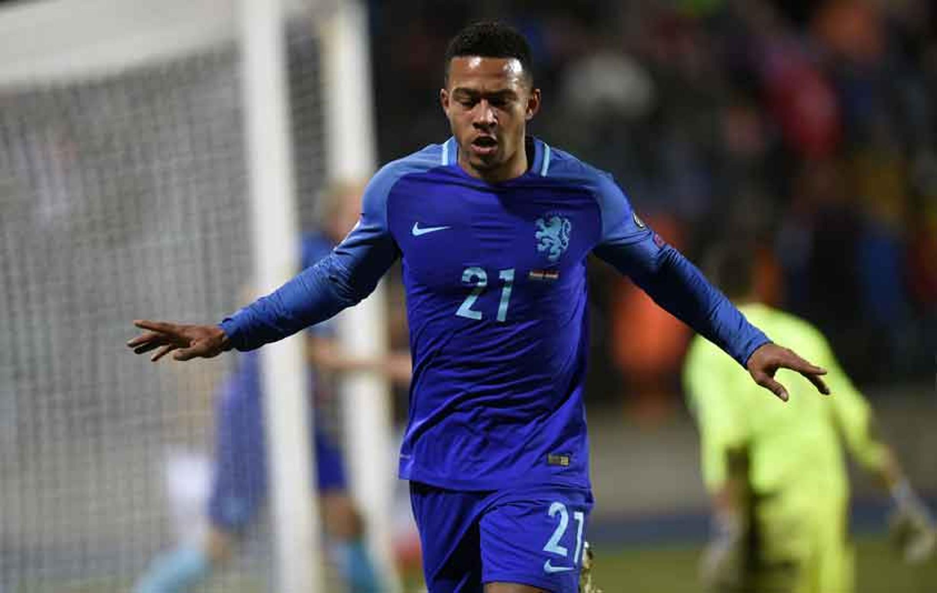 Depay - Luxemburgo x Holanda