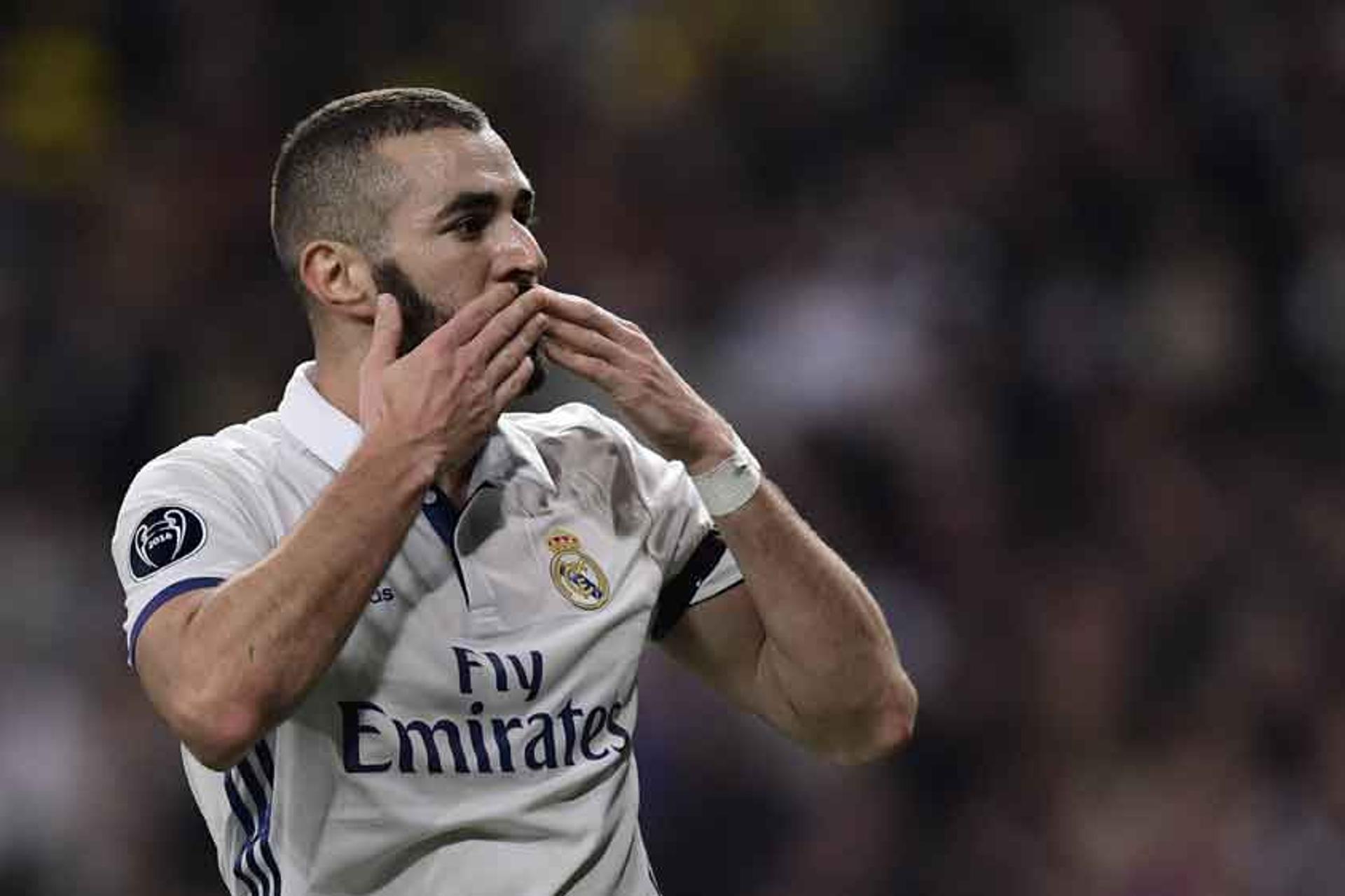 Benzema - Real Madrid x Borussia Dortmund