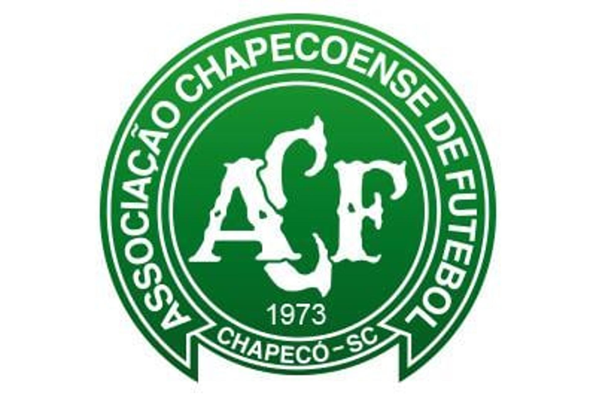 Tradicional escudo da Chapecoense