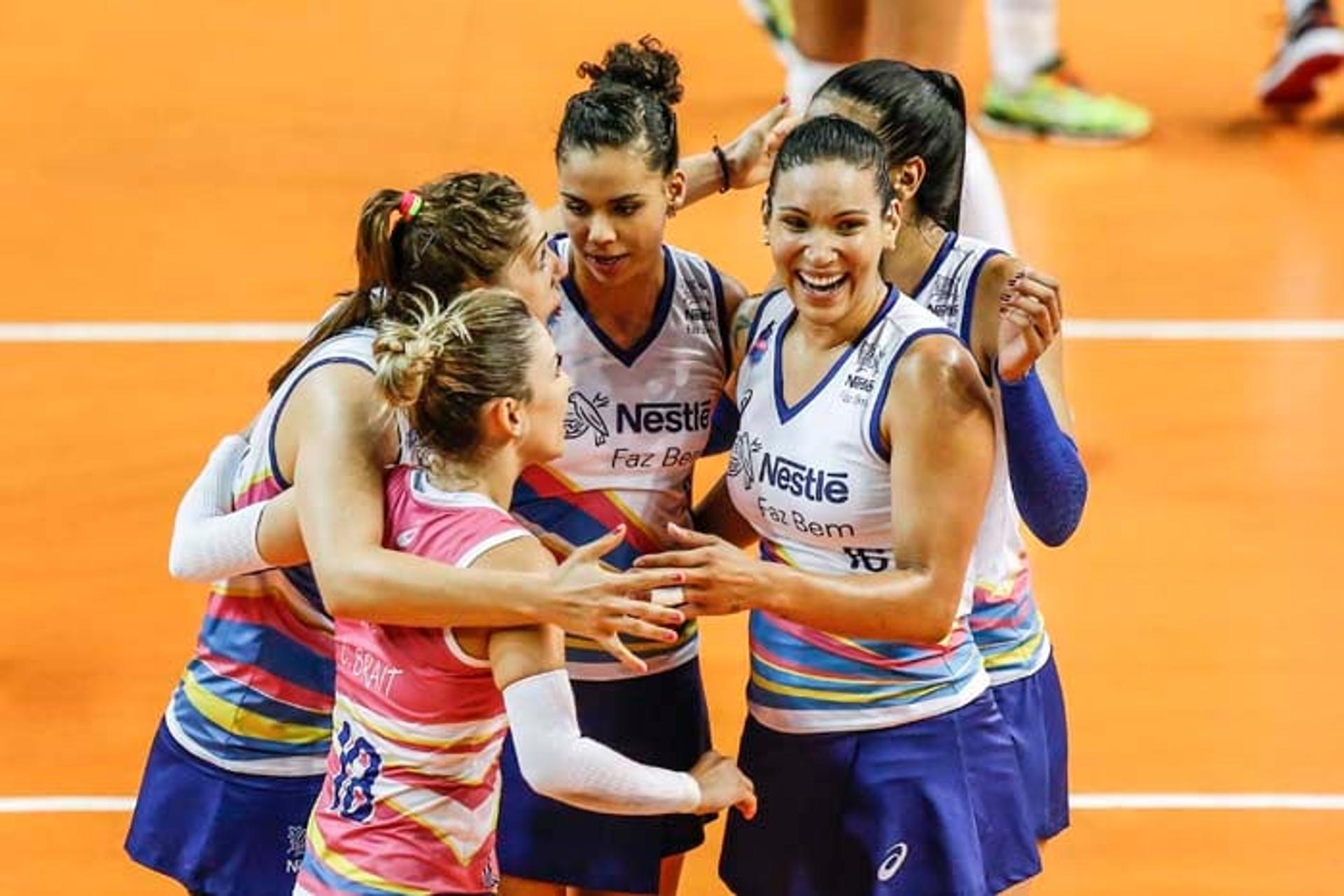 Superliga Feminina - Vôlei Nestle quebra a invencibilidade do Rexona-Sesc