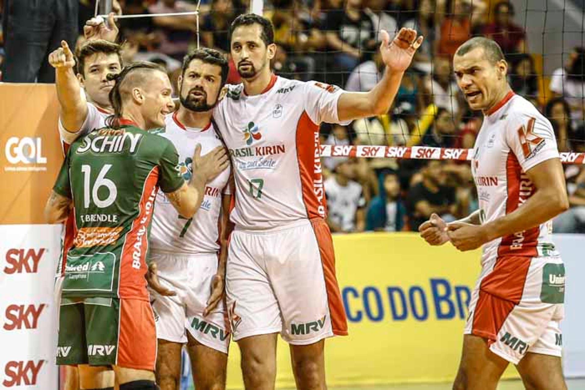 Superliga Masculina - Vôlei Brasil Kirin deixa sua marca em partida histórica