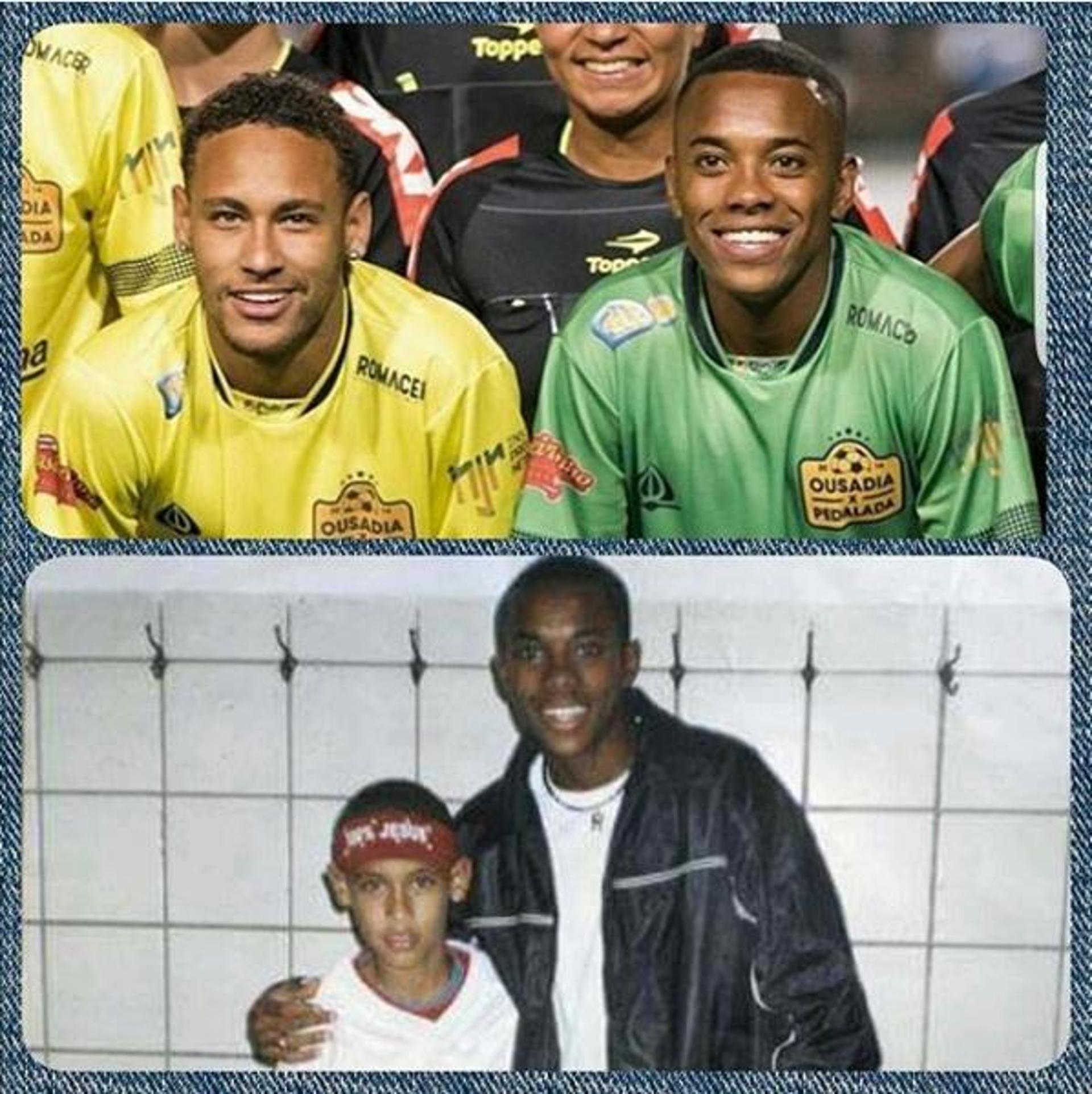 Neymar e Robinho