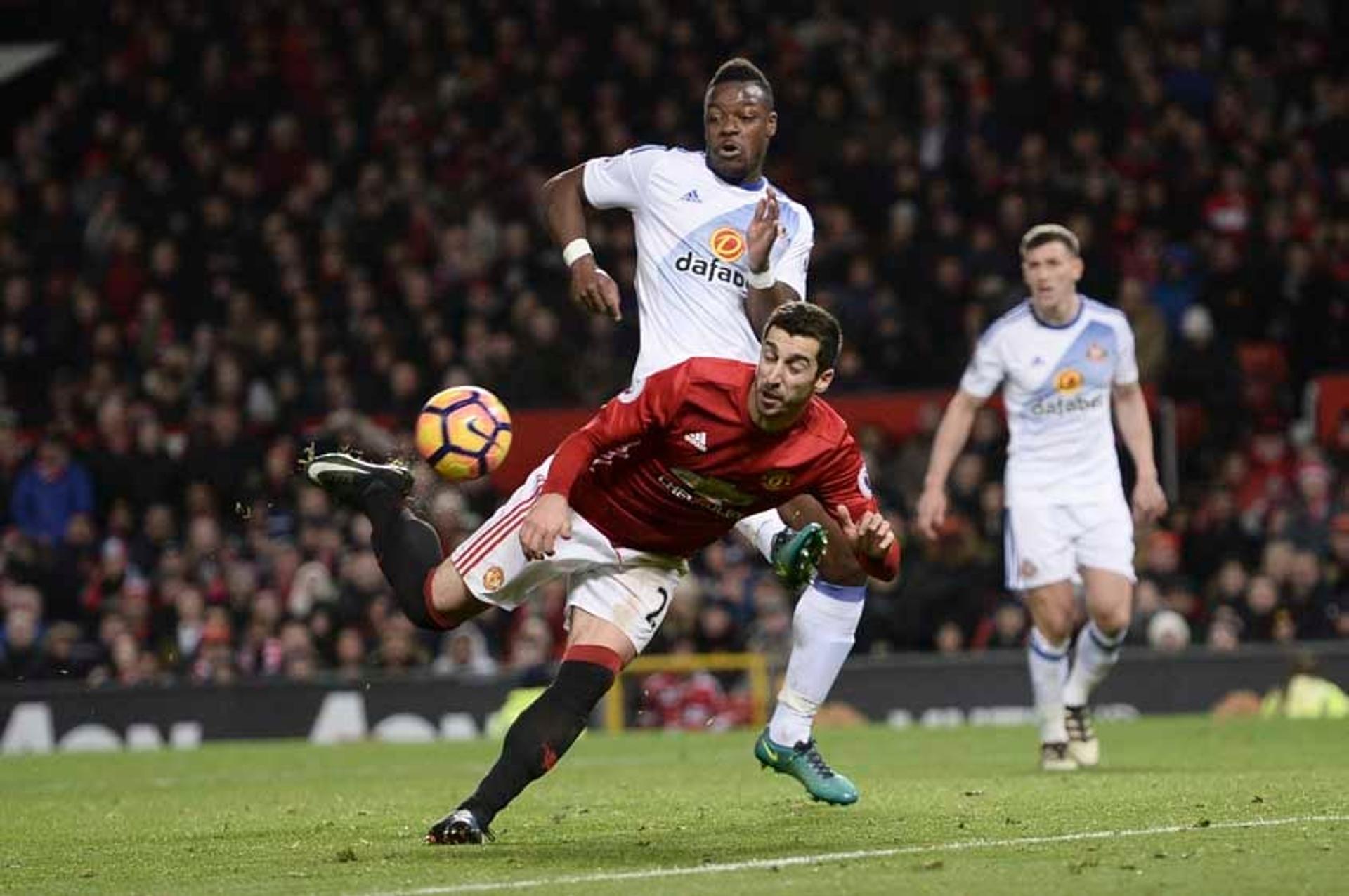 Manchester United x Sunderland (Foto:AFP)