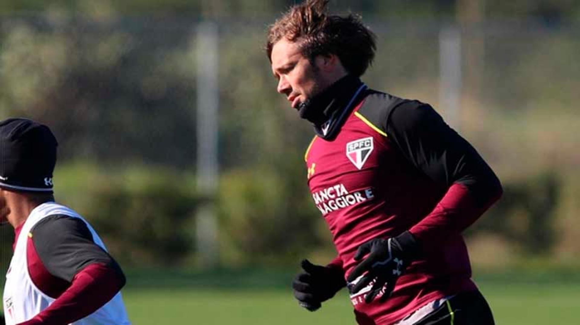 Treino do São Paulo de hoje nos Estados Unidos