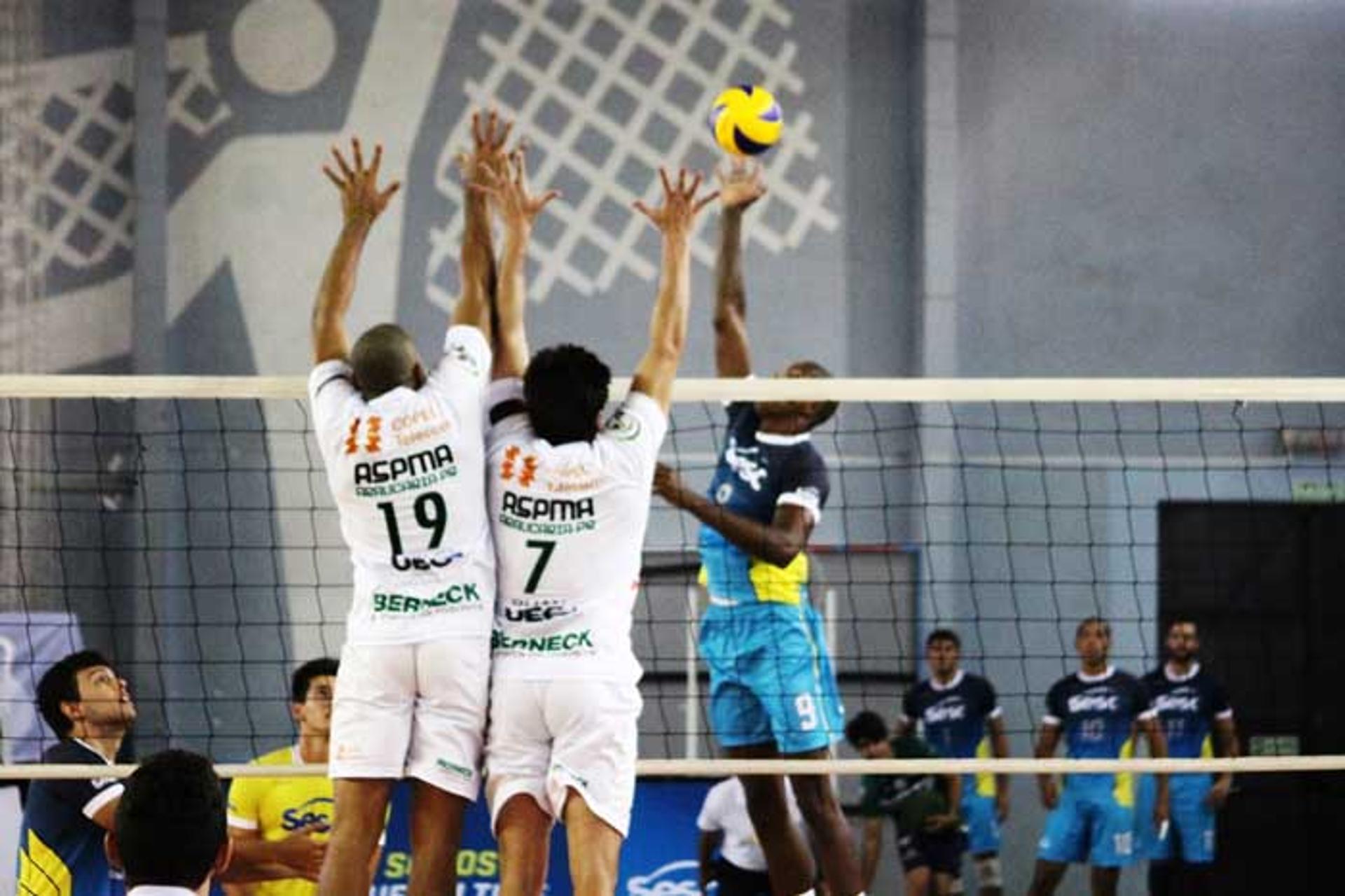 SUPERLIGA B MASCULINA: Mandantes levam a melhor e Sesc-RJ é único invicto após a segunda rodada