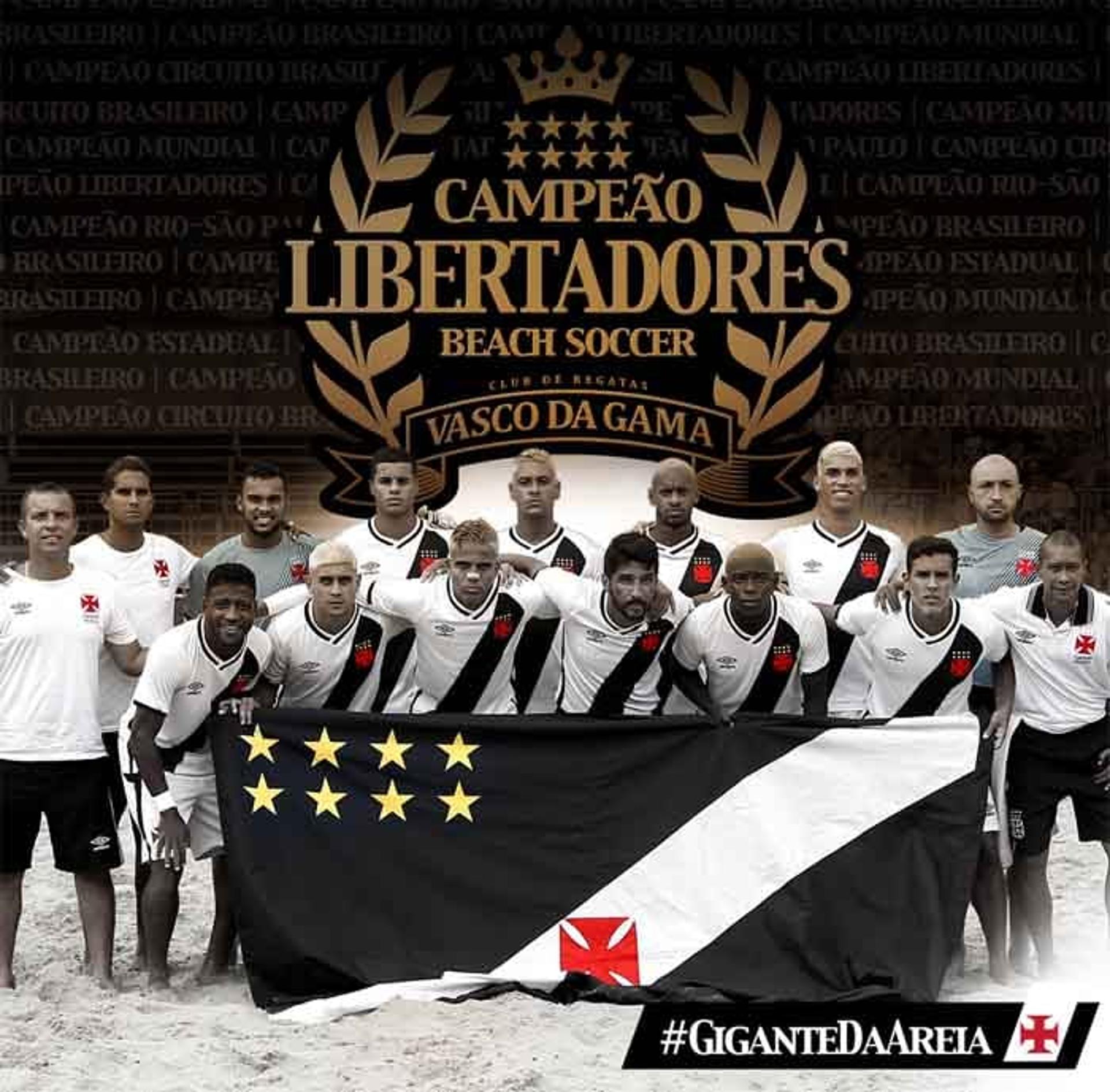 Vasco vence Rosario Central (ARG) e conquista a Libertadores de Beach Soccer