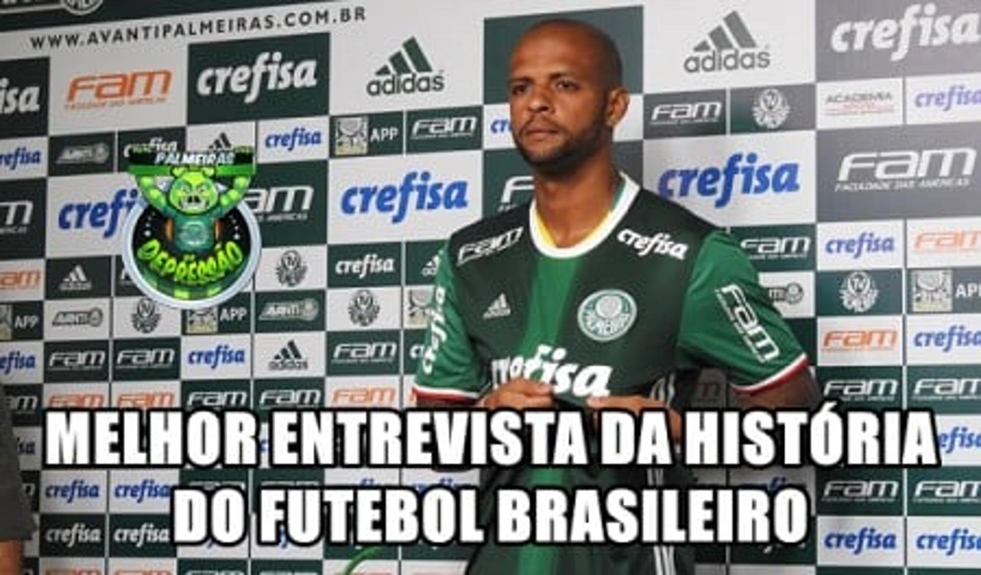 Os melhores memes e comentários da apresentação de Felipe Melo