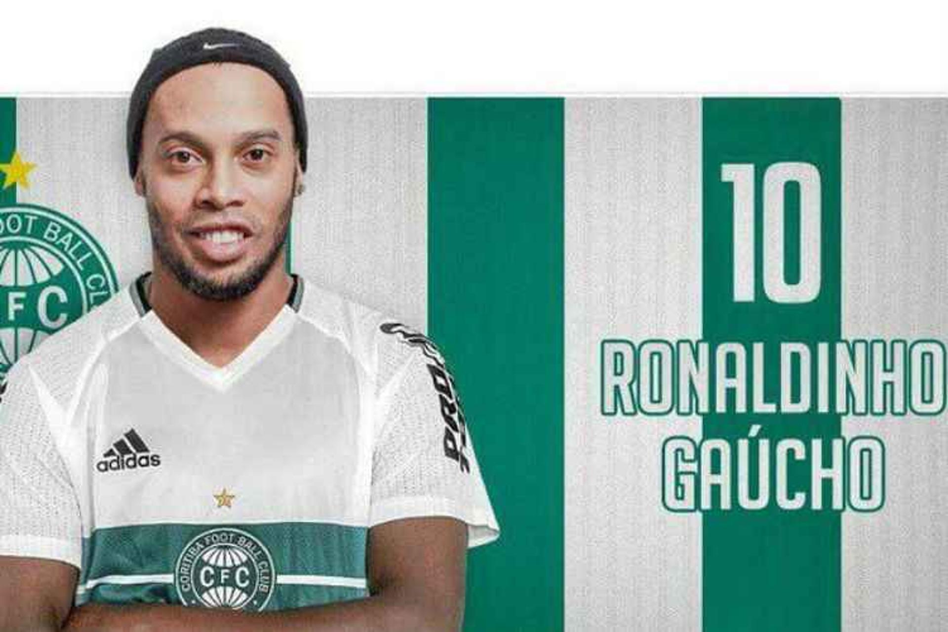 Ronaldinho Gaúcho: montagem da torcida do Coxa