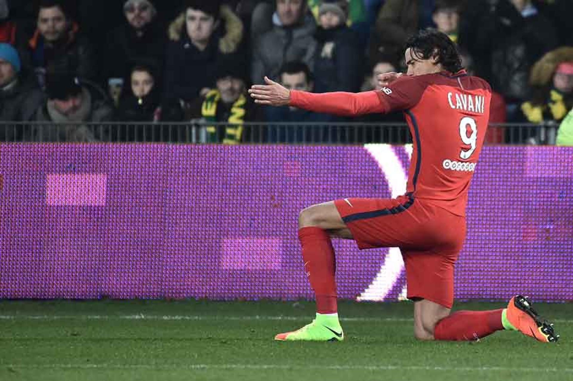 Cavani - Nantes x PSG