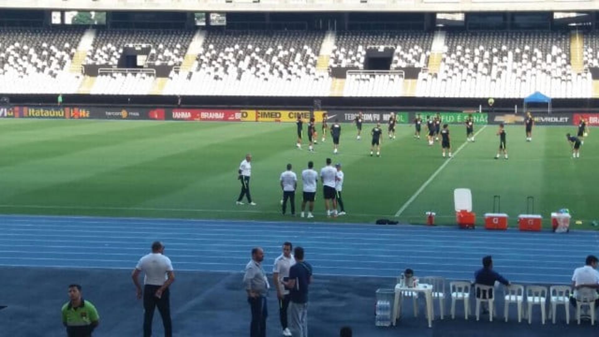 Treino da Seleção Brasileira no Engenhão