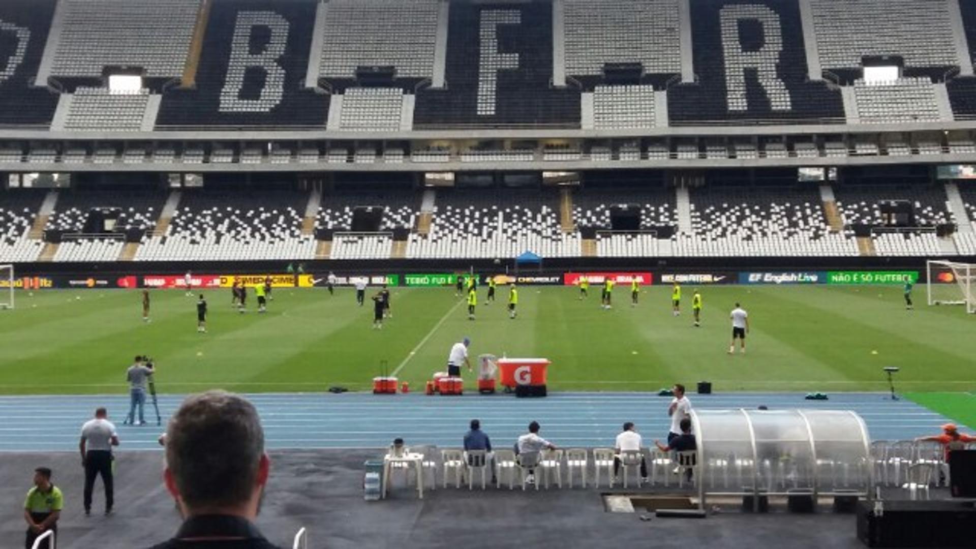 Treino da Seleção Brasileira no Engenhão