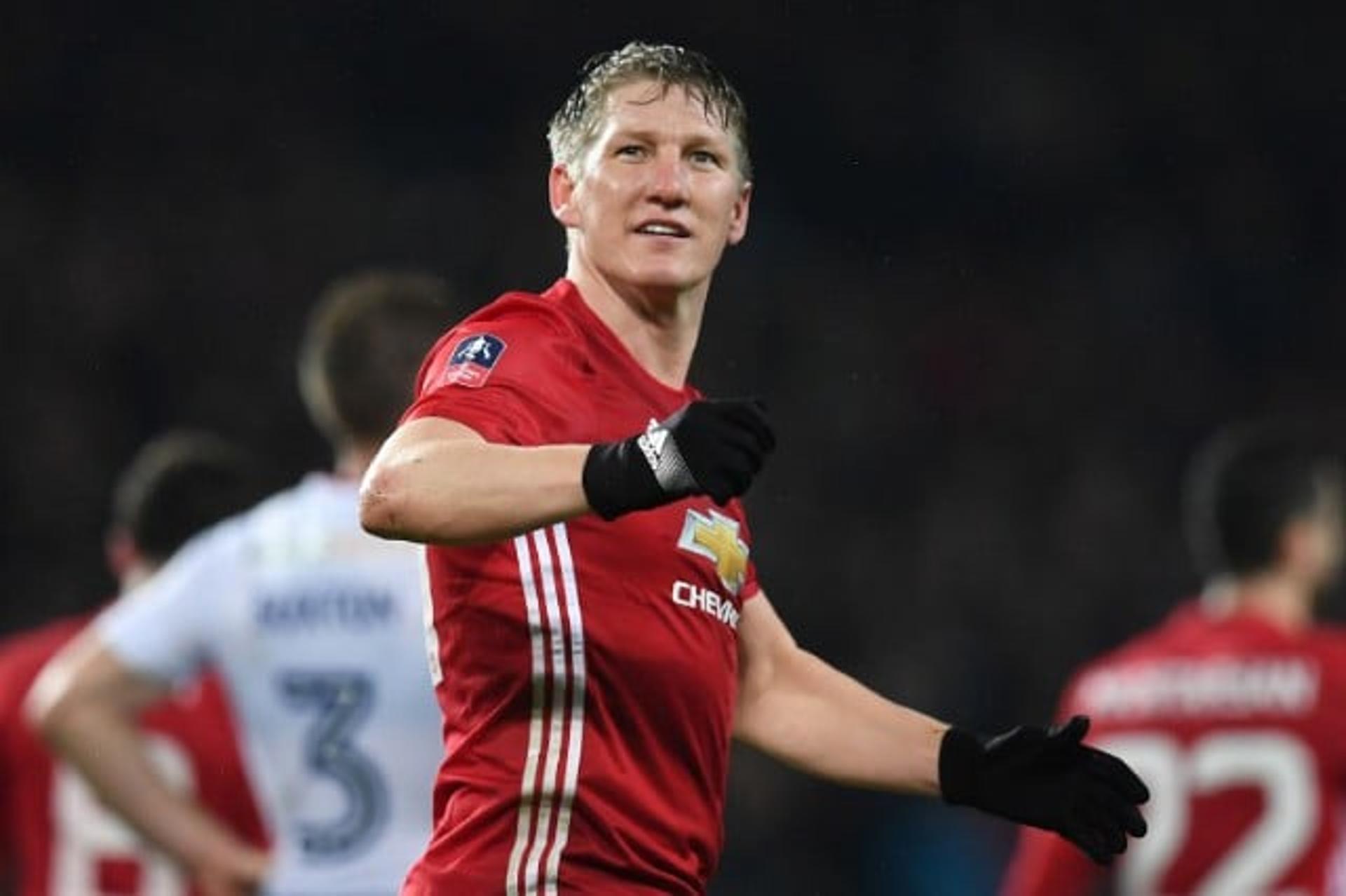 Veja imagens de Schweinsteiger pelo Manchester United