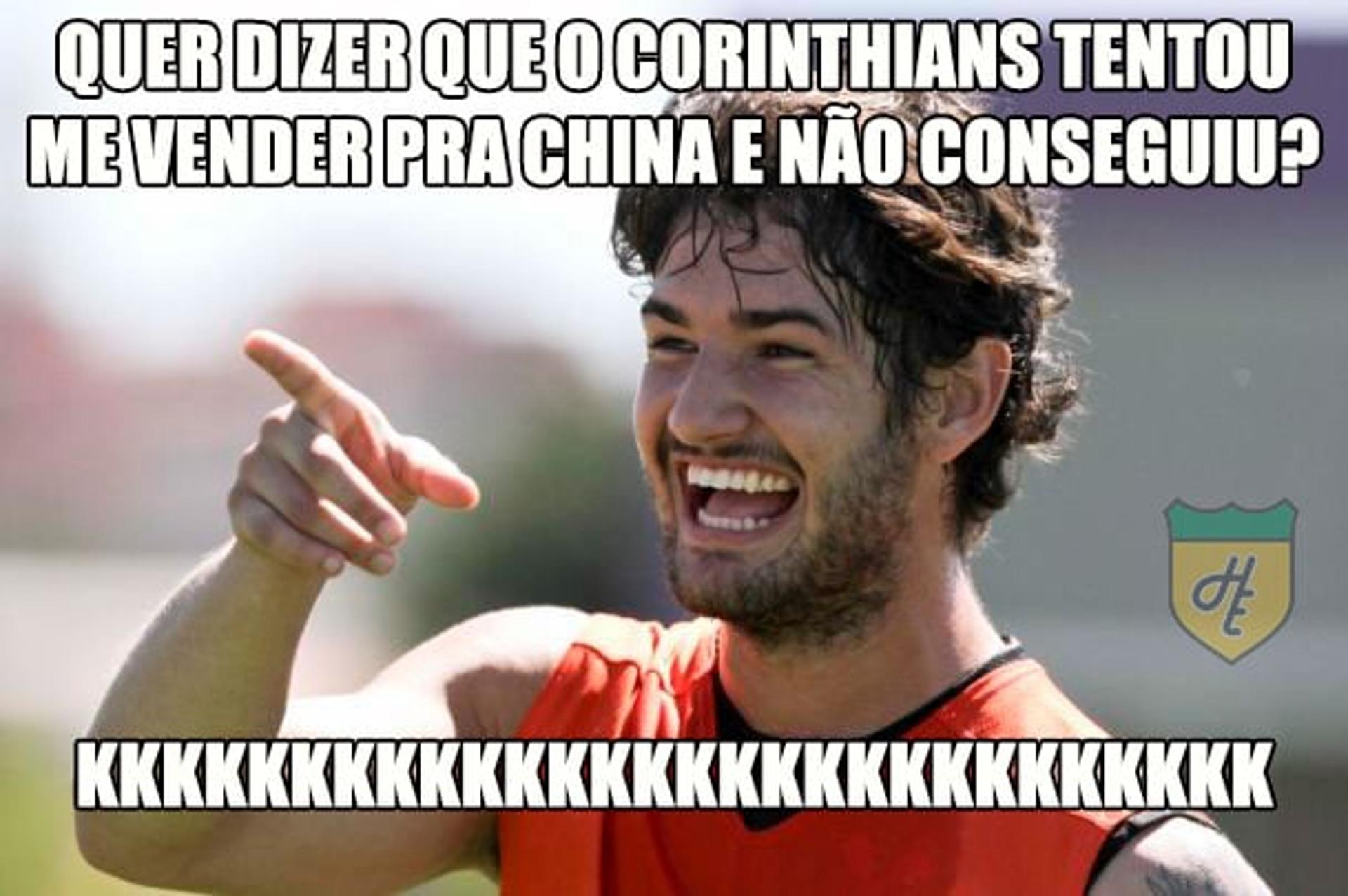 Memes brincaram com transferência de Pato para o Tianjin Quanjian