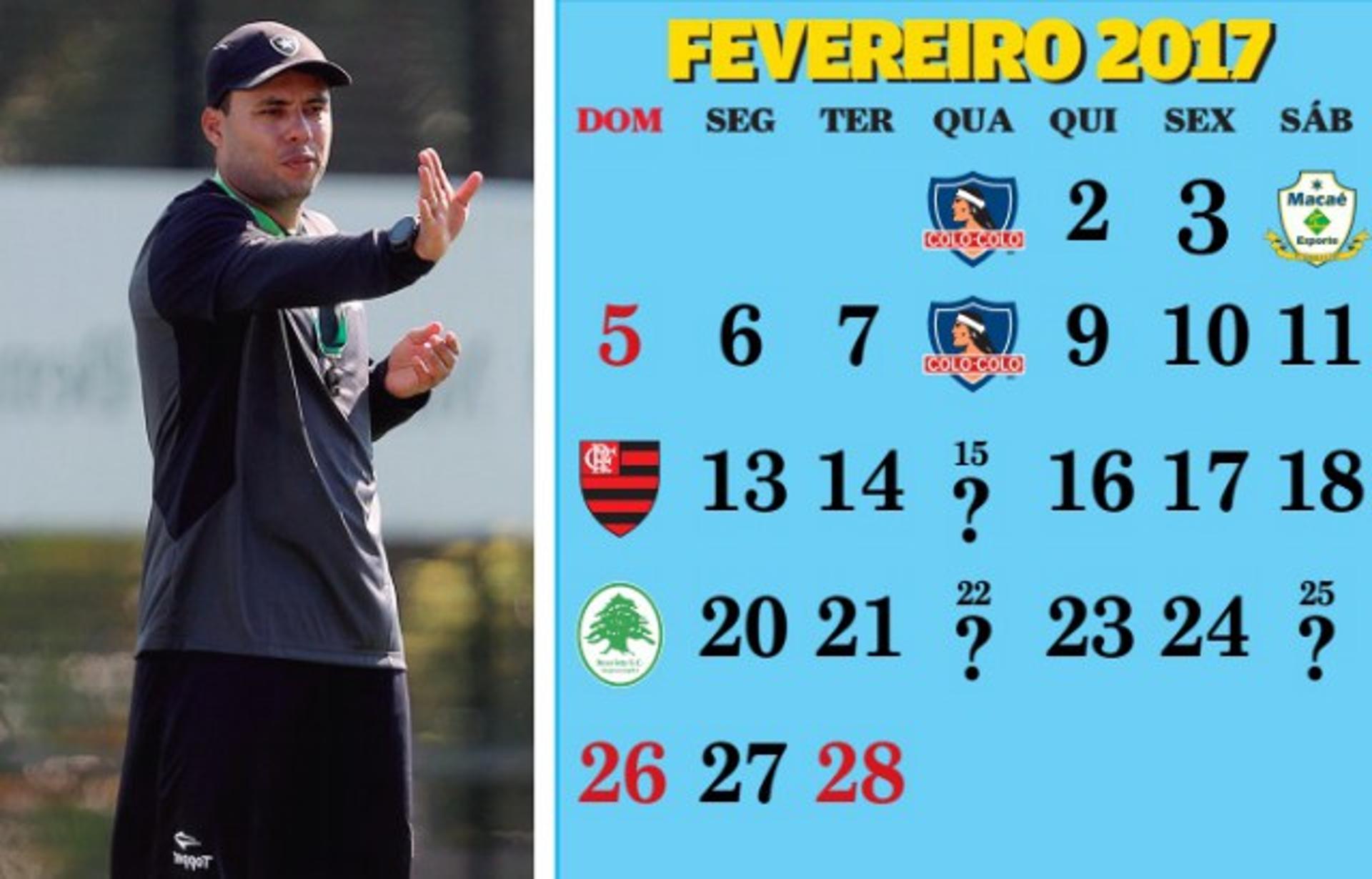 Calendário do Botafogo