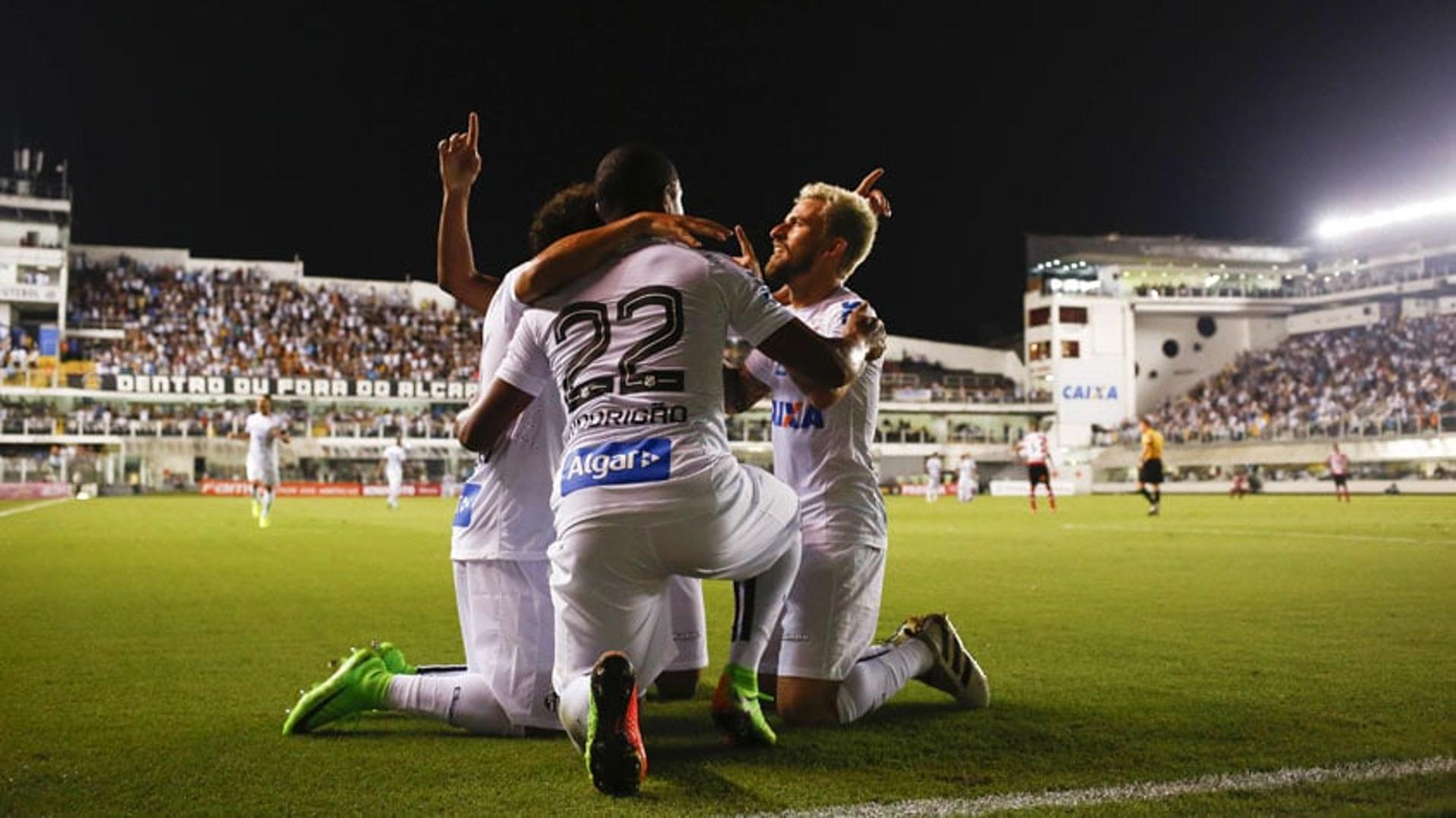 Gol do Arthur Gomes - Santos x Linense