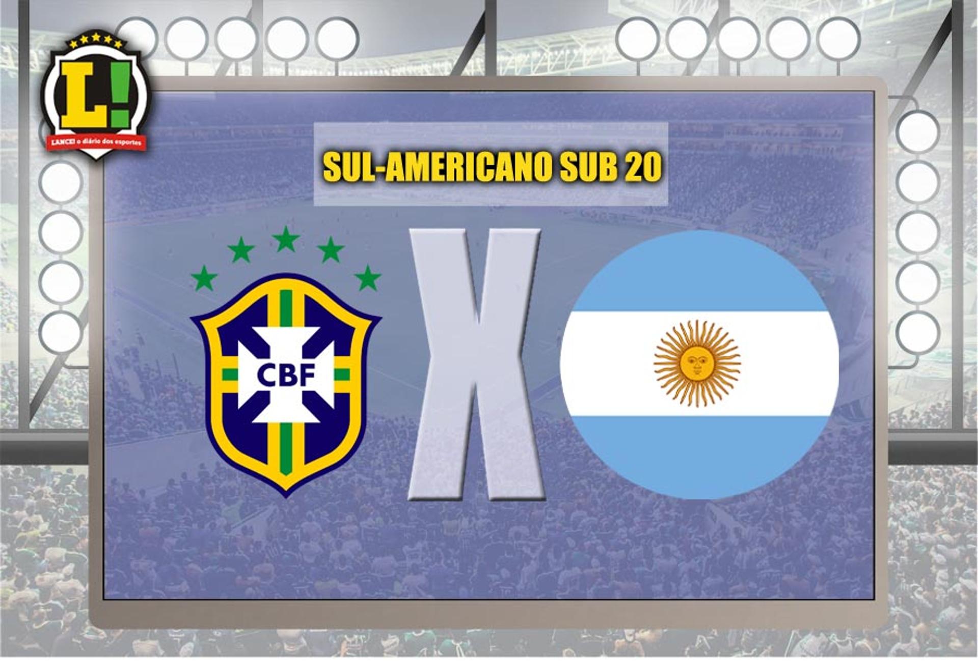 Brasil x Argentina - Sul-Americano sub 20