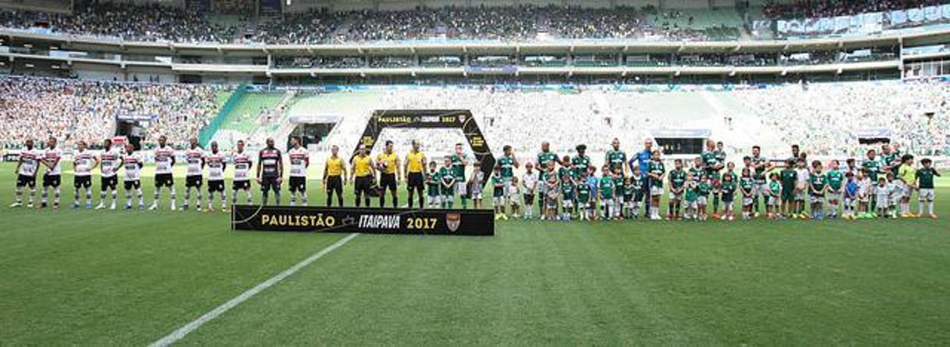 Palmeiras 1x0 Botafogo:&nbsp;R$ 956.093,06 líquidos