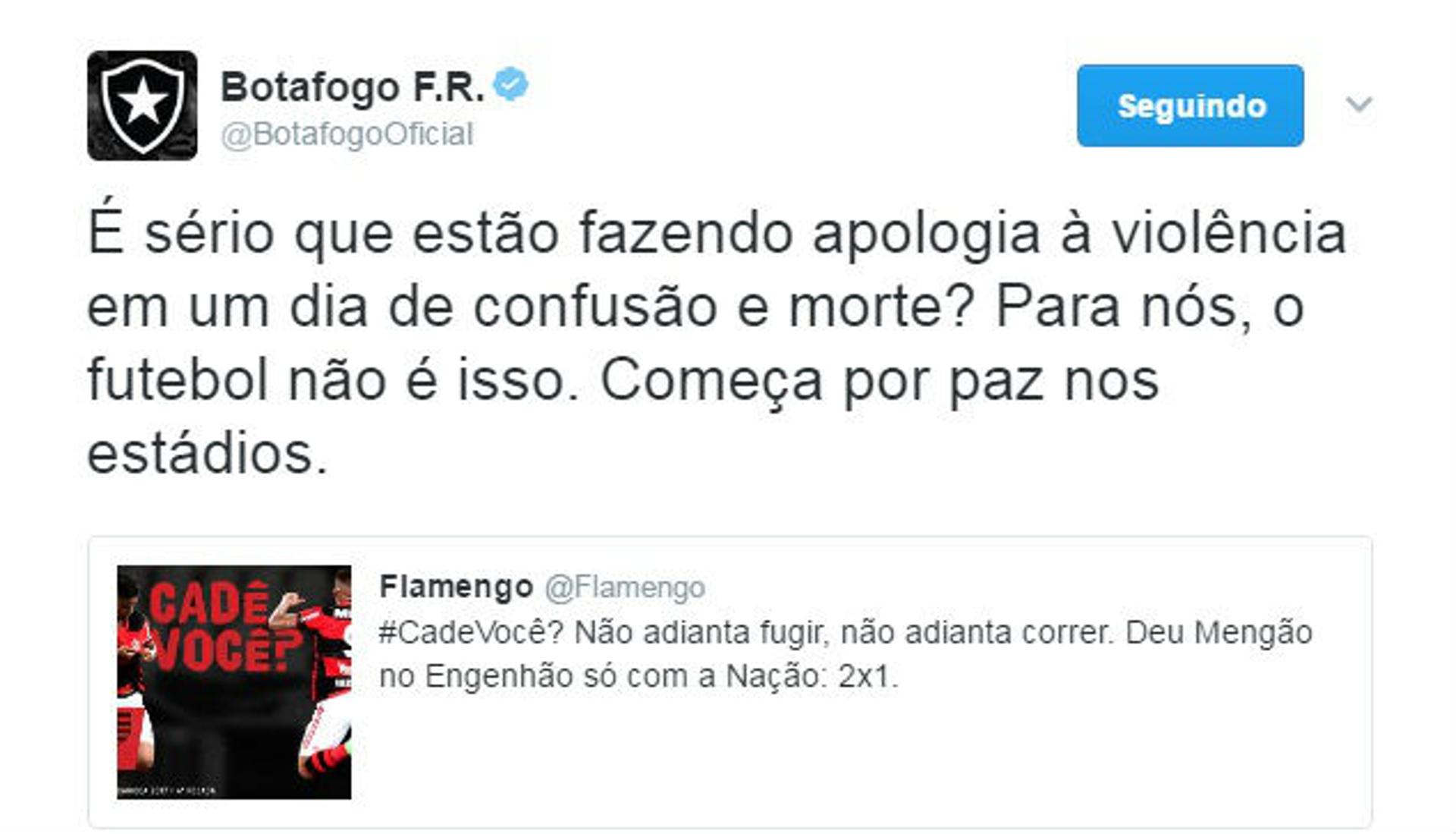 Botafogo x Flamengo