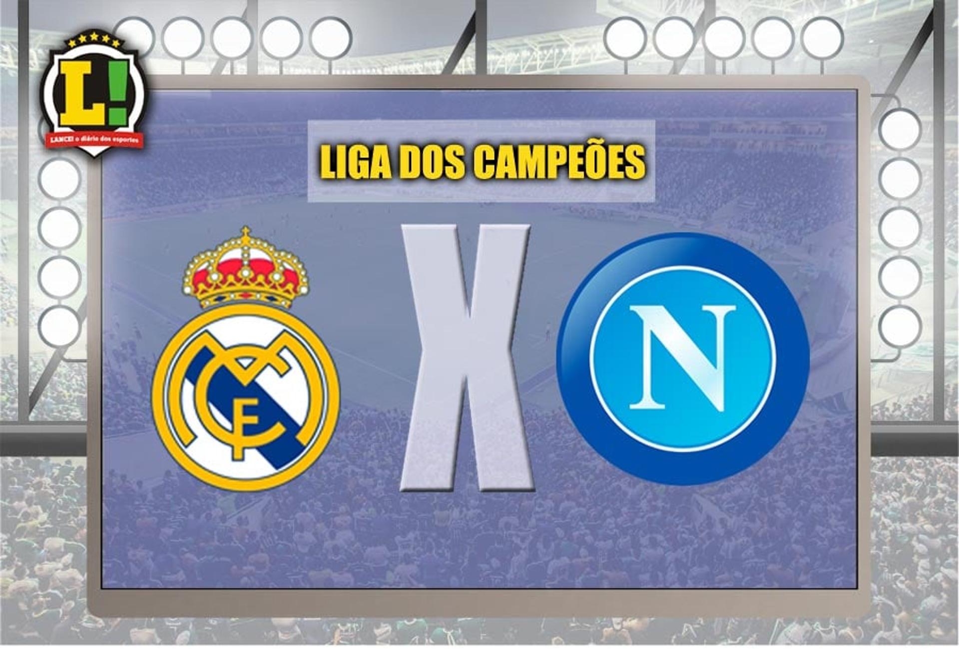 LIGA DOS CAMPEÕES: Real Madrid x Napoli