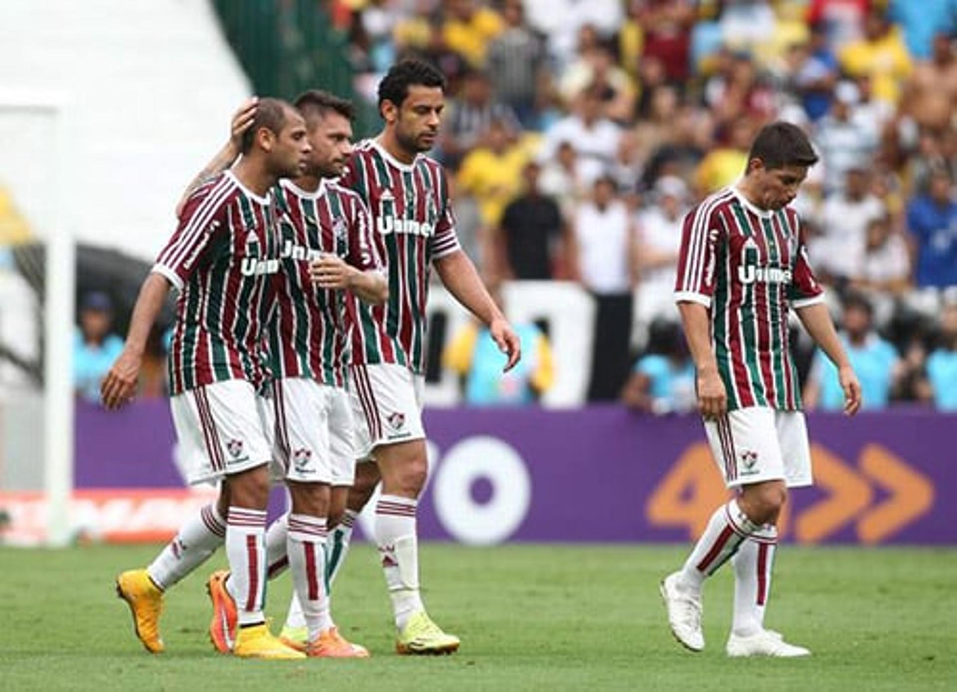 Última vez em que o Fluminense marcou cinco gols em um jogo foi em 2014, contra o Corinthians, no Maracanã. Confira na galeria