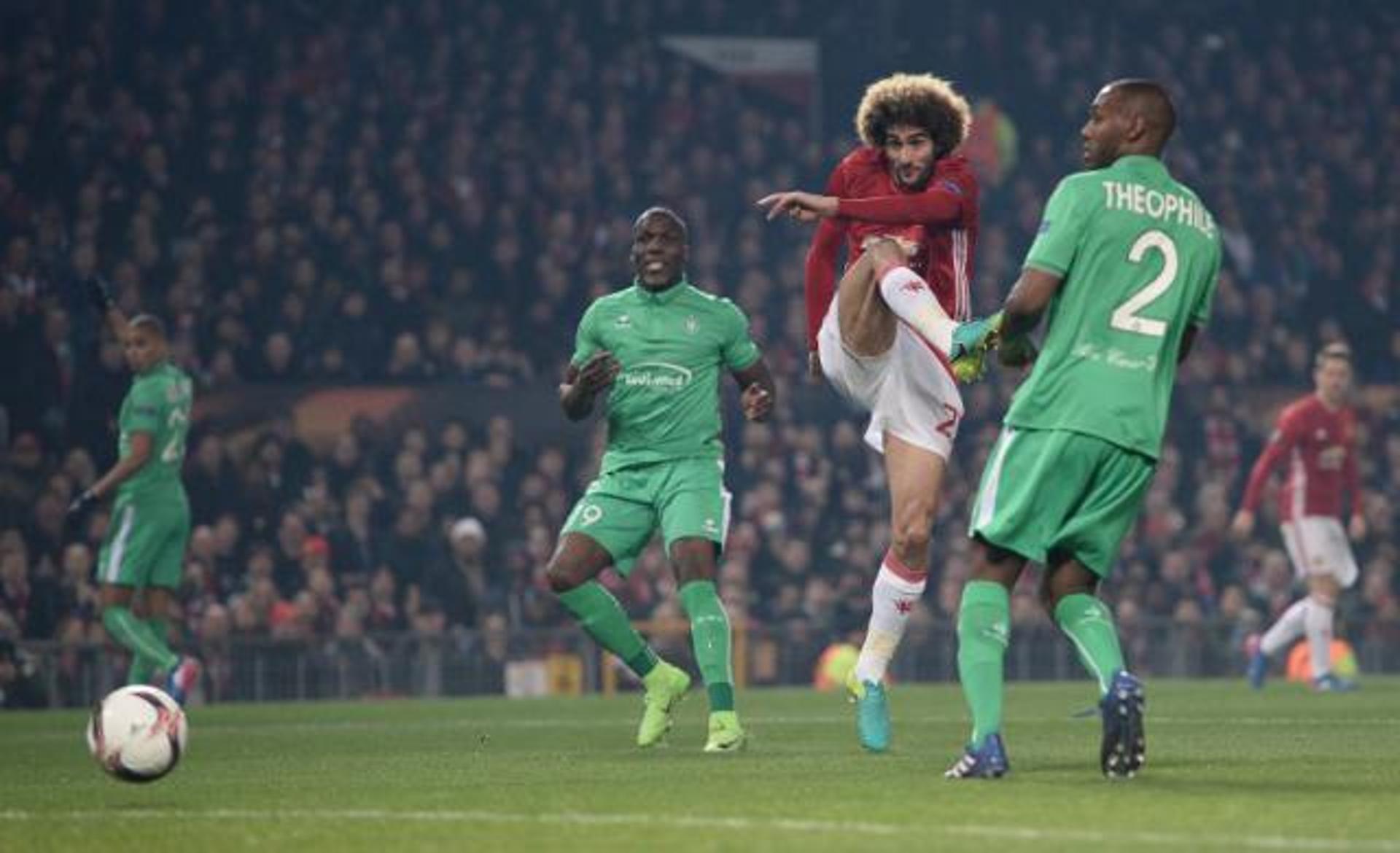 Fellaini - Manchester United x Saint-Etienne