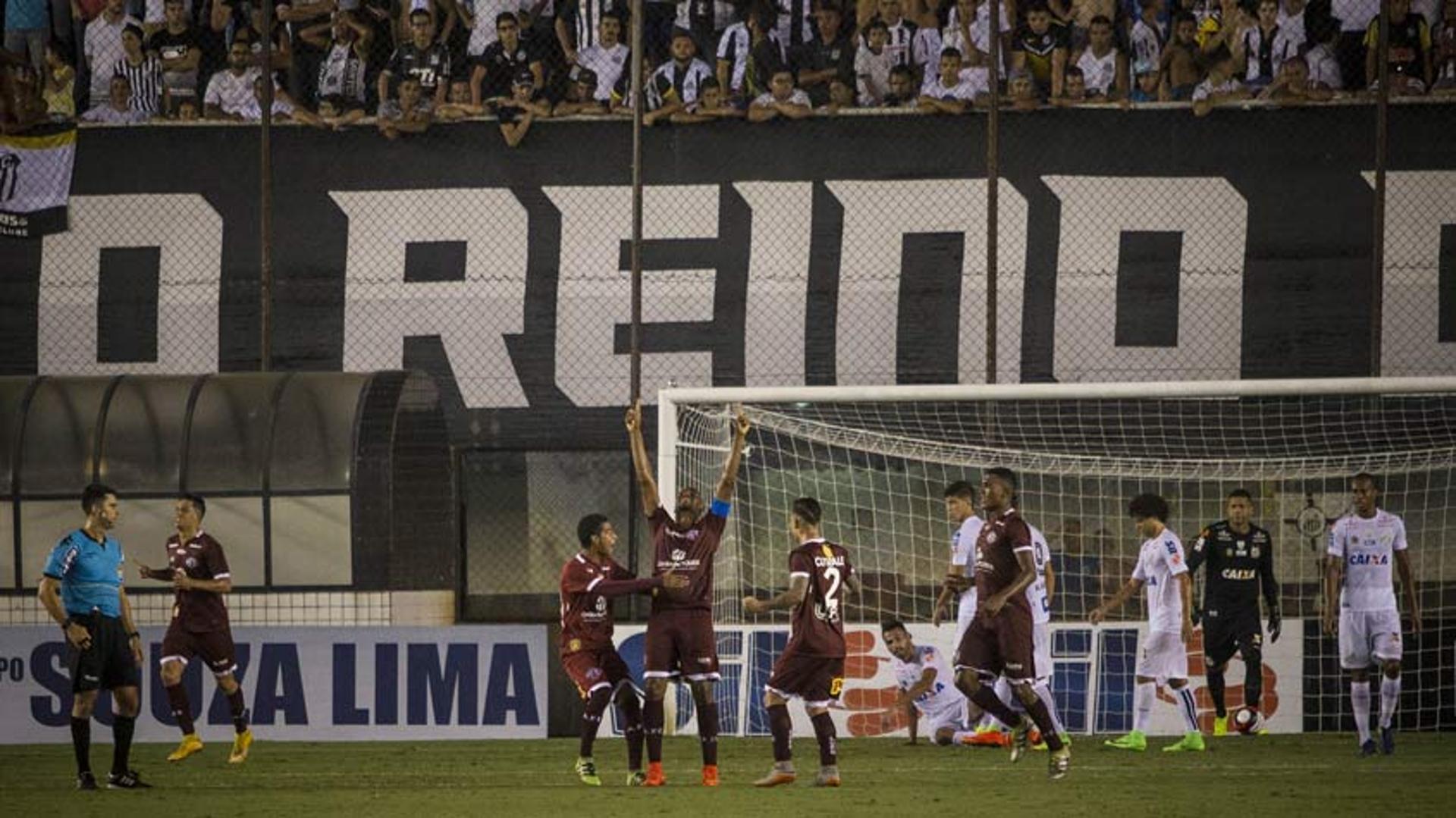 Santos 0x1 Ferroviária