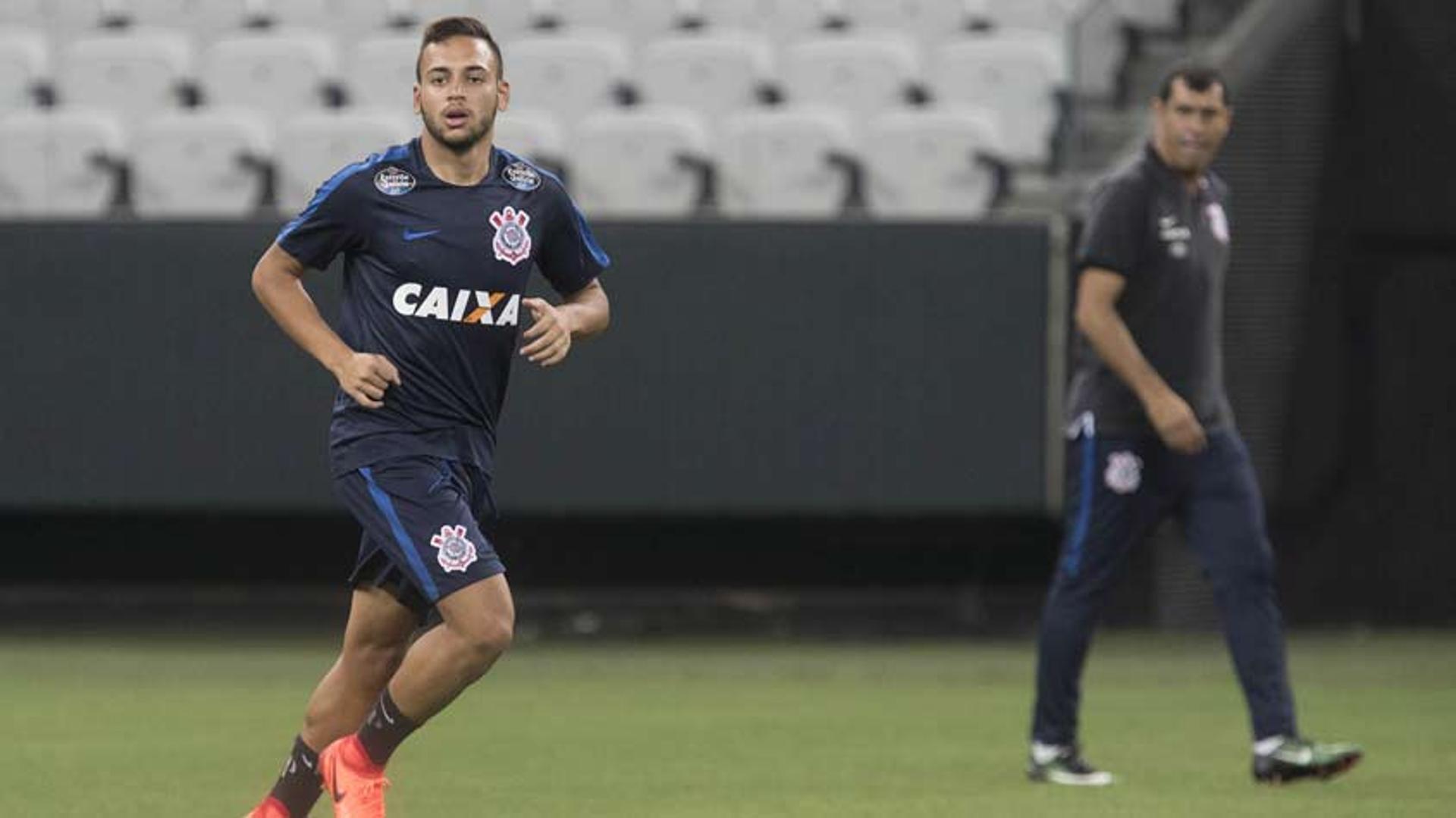 Timão treinou na Arena nesta terça-feira