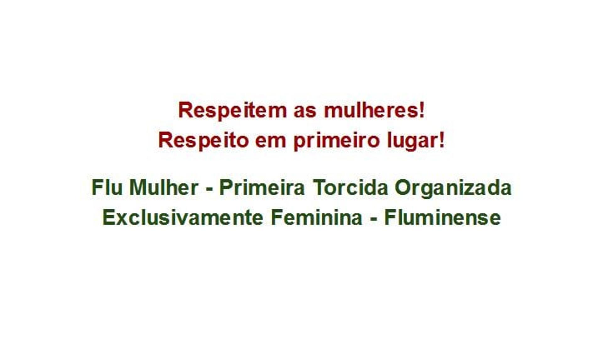 Flu Mulher - Fluminense