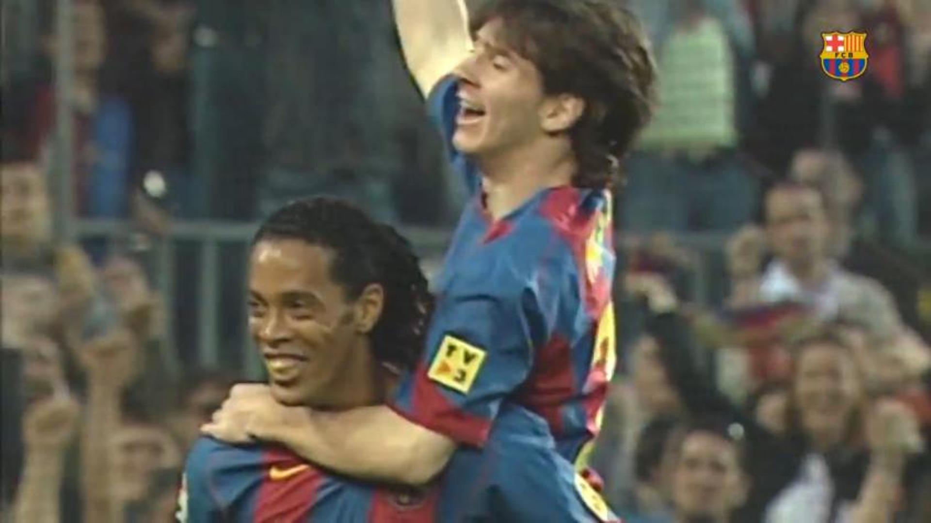 Ronaldinho Gaúcho e Messi