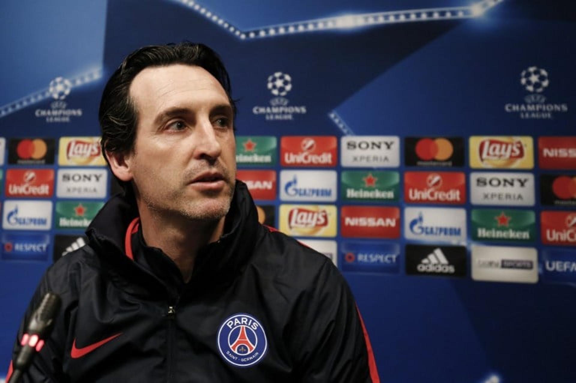 Unai Emery - Coletiva prévia - Barcelona x PSG