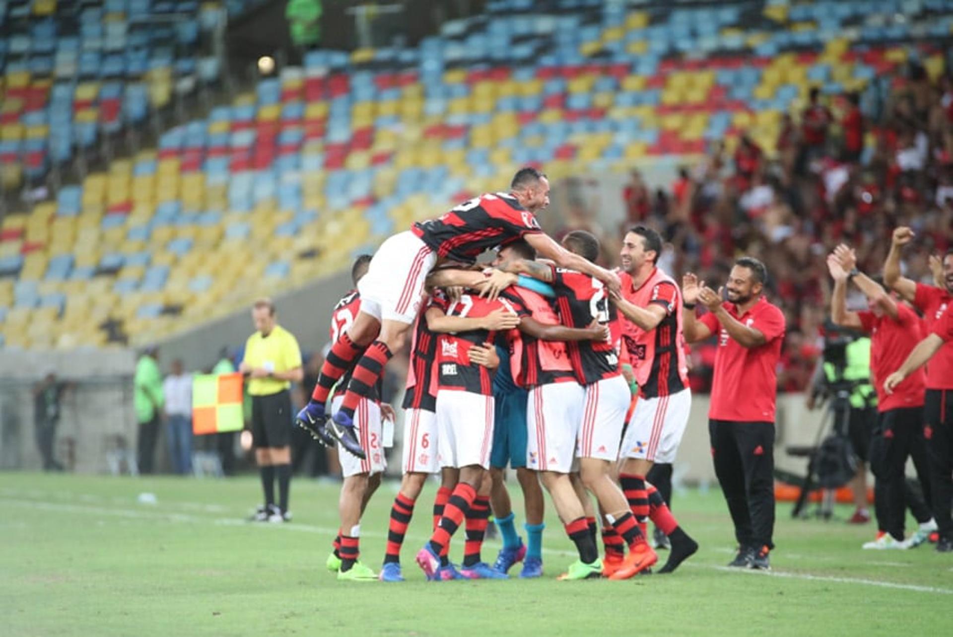 O Flamengo ainda não perdeu no ano. Foram 11 jogos até aqui&nbsp;