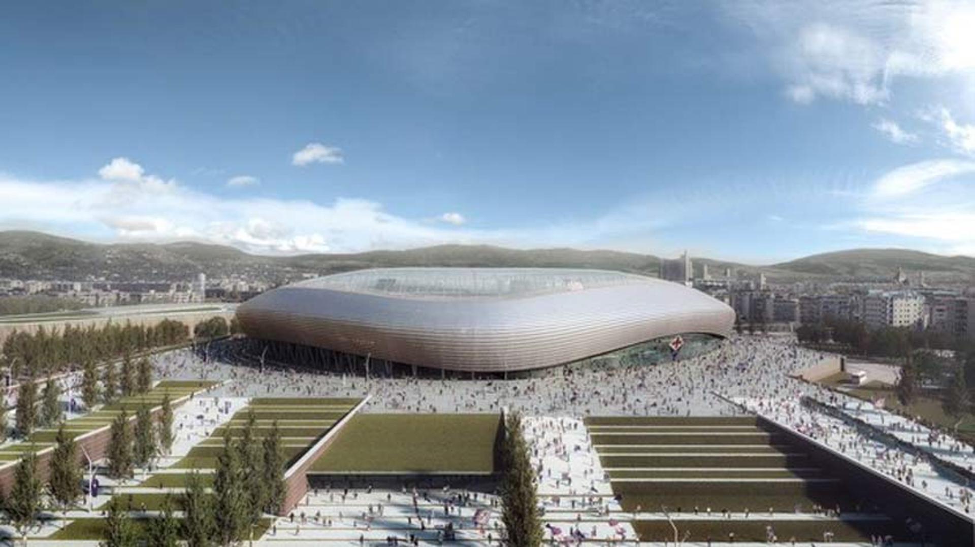 Projeto do novo estádio da Fiorentina