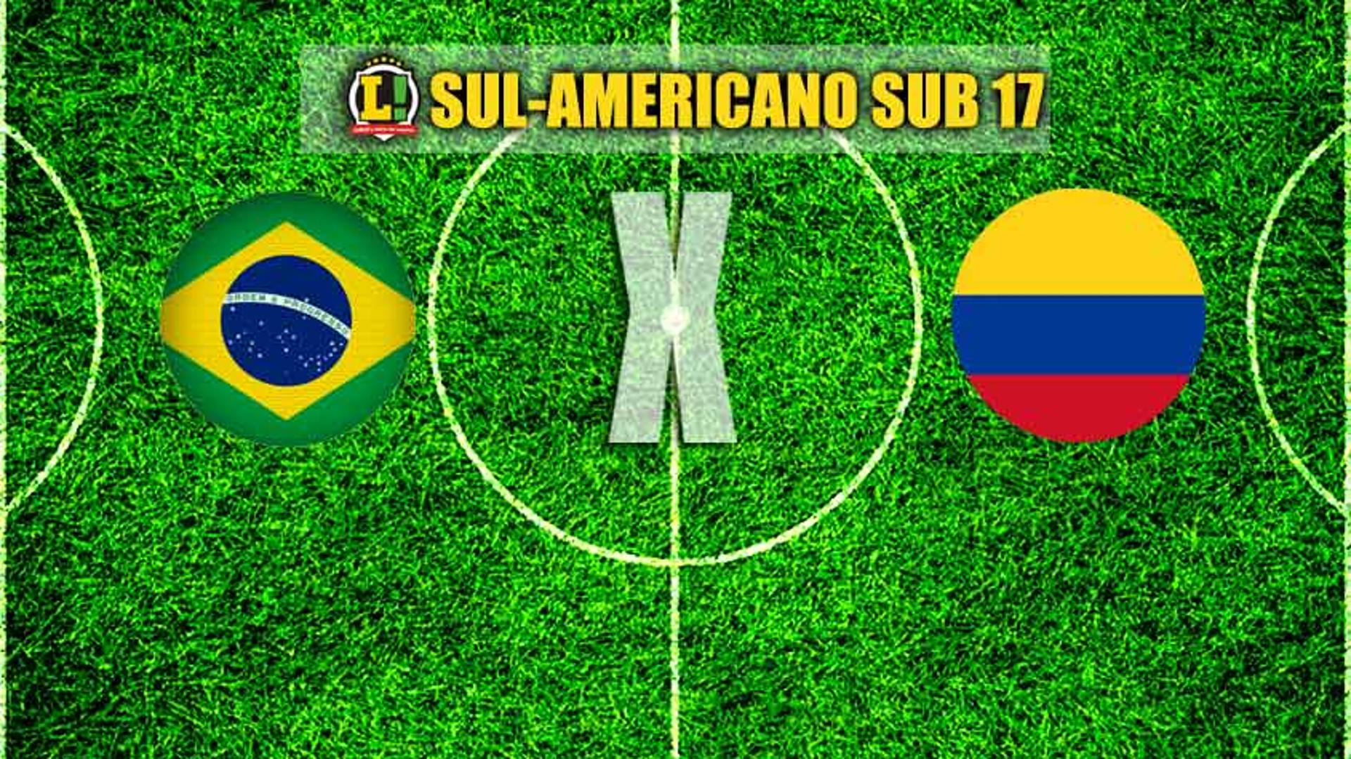 Brasil x Colômbia - Sul-Americano sub-17