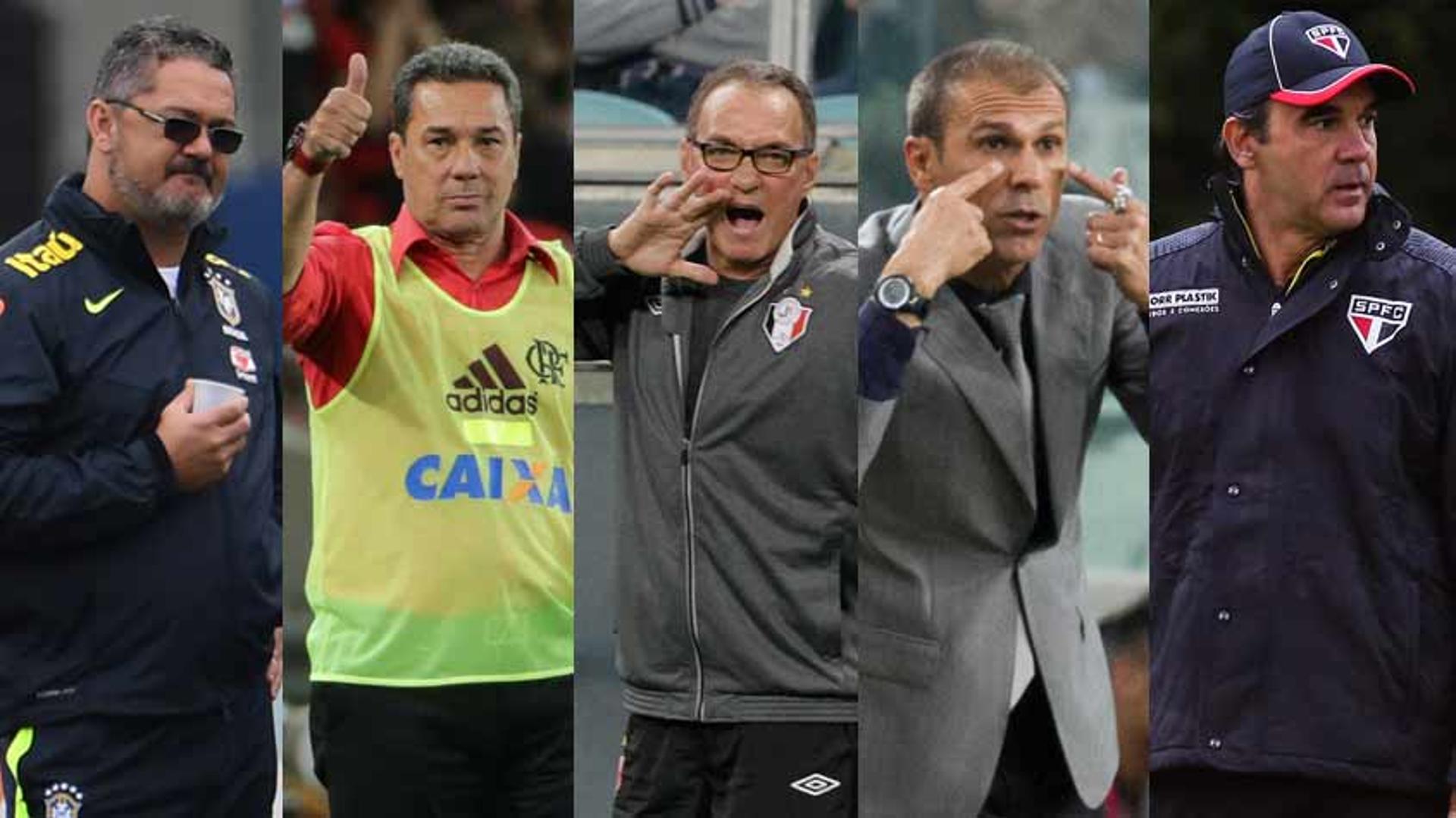 Micale, Vanderlei Luxemburgo, PC Gusmão, Milton Mendes e Ricardo Gomes... Os nomes cogitados para assumir o comando do Vasco &nbsp;