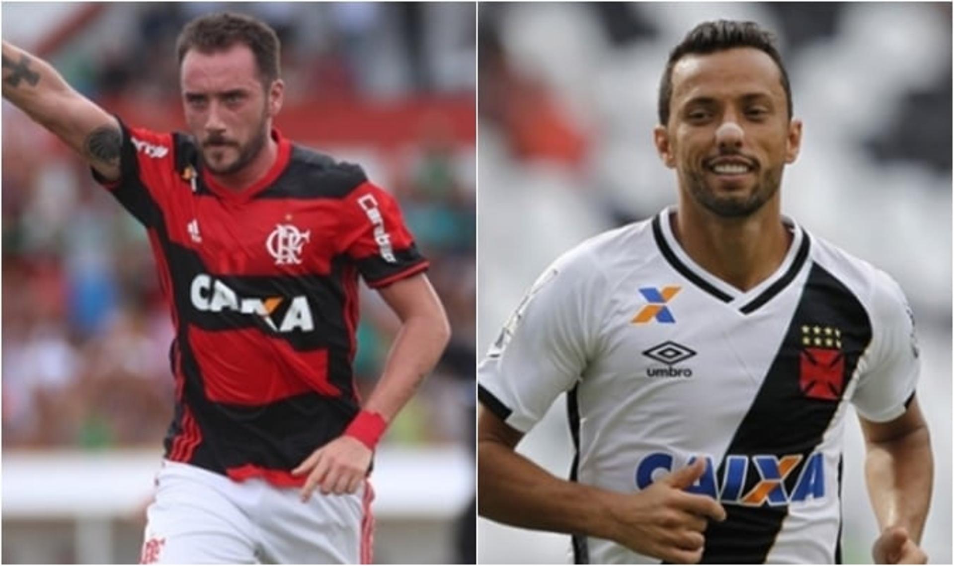 Flamengo x Vasco: Mancuello e Nenê vão medir forças no clássico deste domingo, no Mané Garrincha, em Brasília, pela Taça Rio